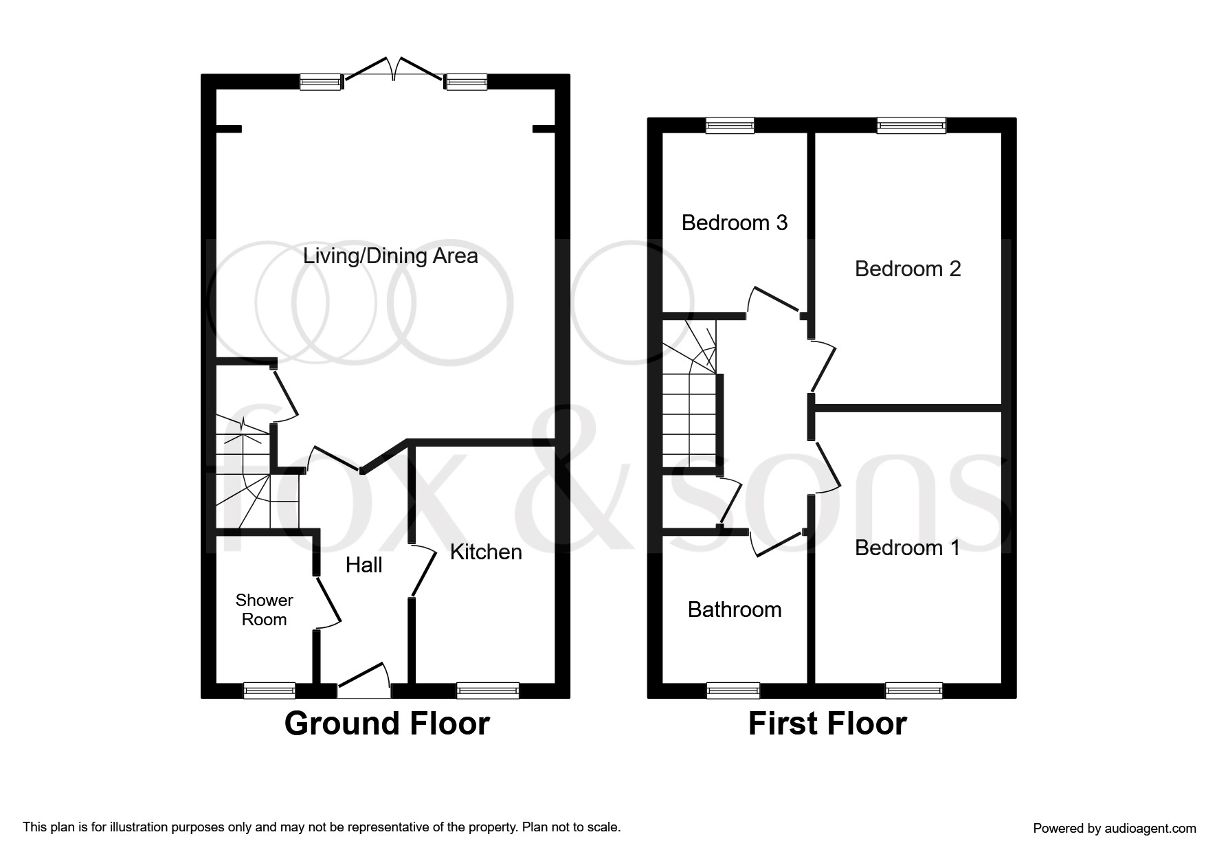 3 Bedrooms Terraced house for sale in Waterfall Crescent, Bewbush, Crawley RH11