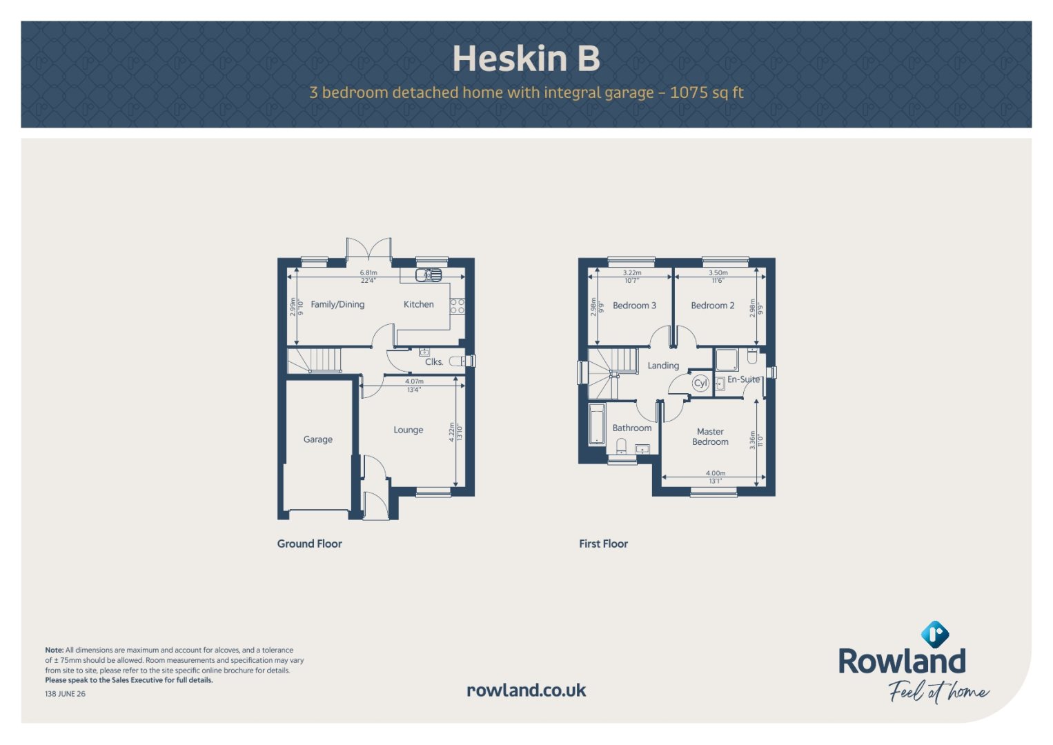Plot 35 Pavilion View, Stanifield Lane, Preston floorplan