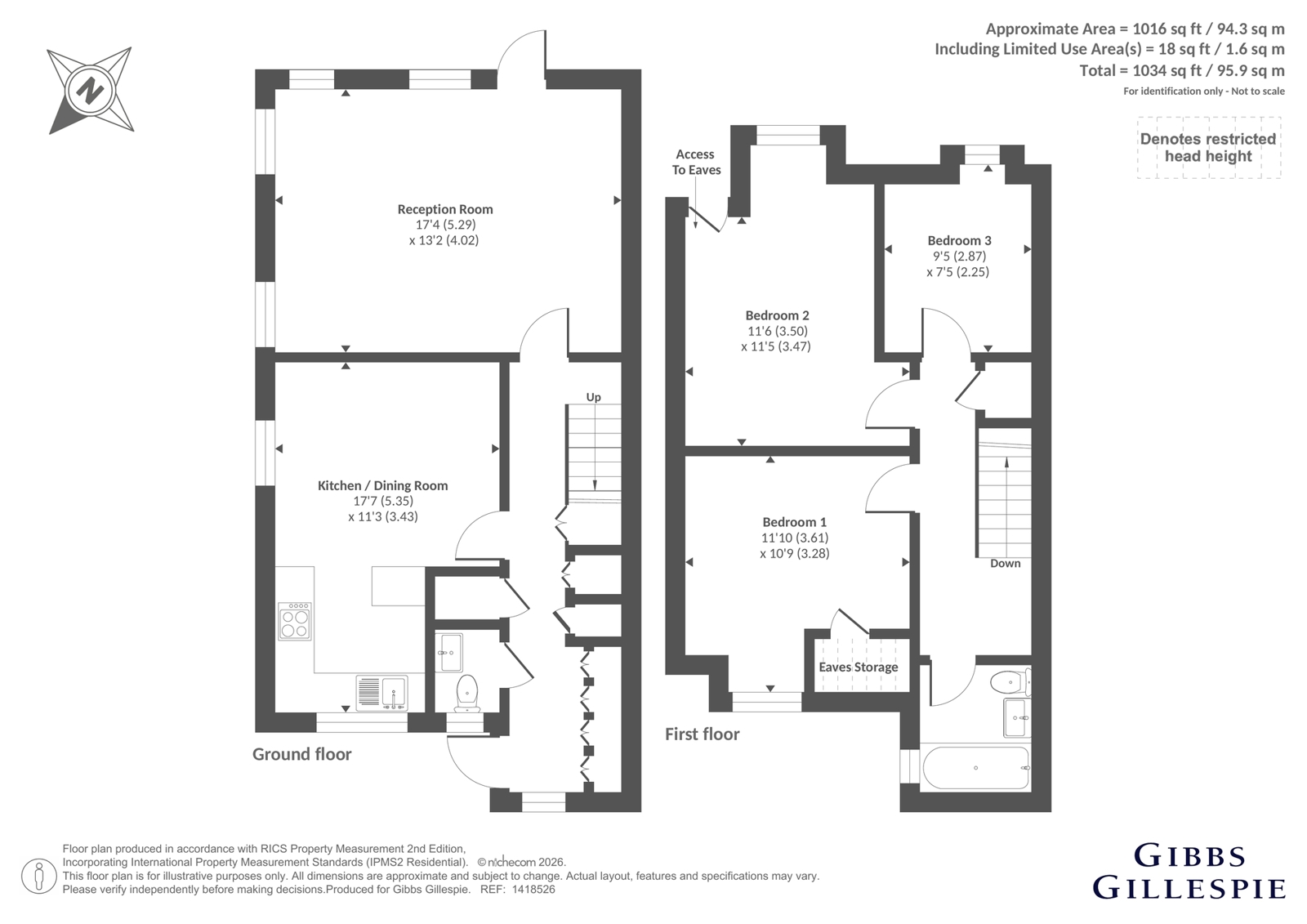 Chestnut Cottage,, Gold Hill East, Gerrards Cross floorplan