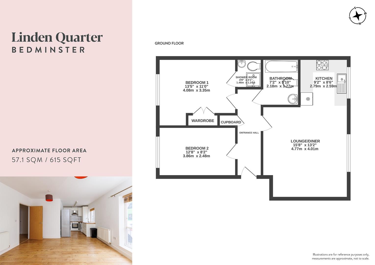 11 Linden Quarter, Cromwell Street, Bristol floorplan