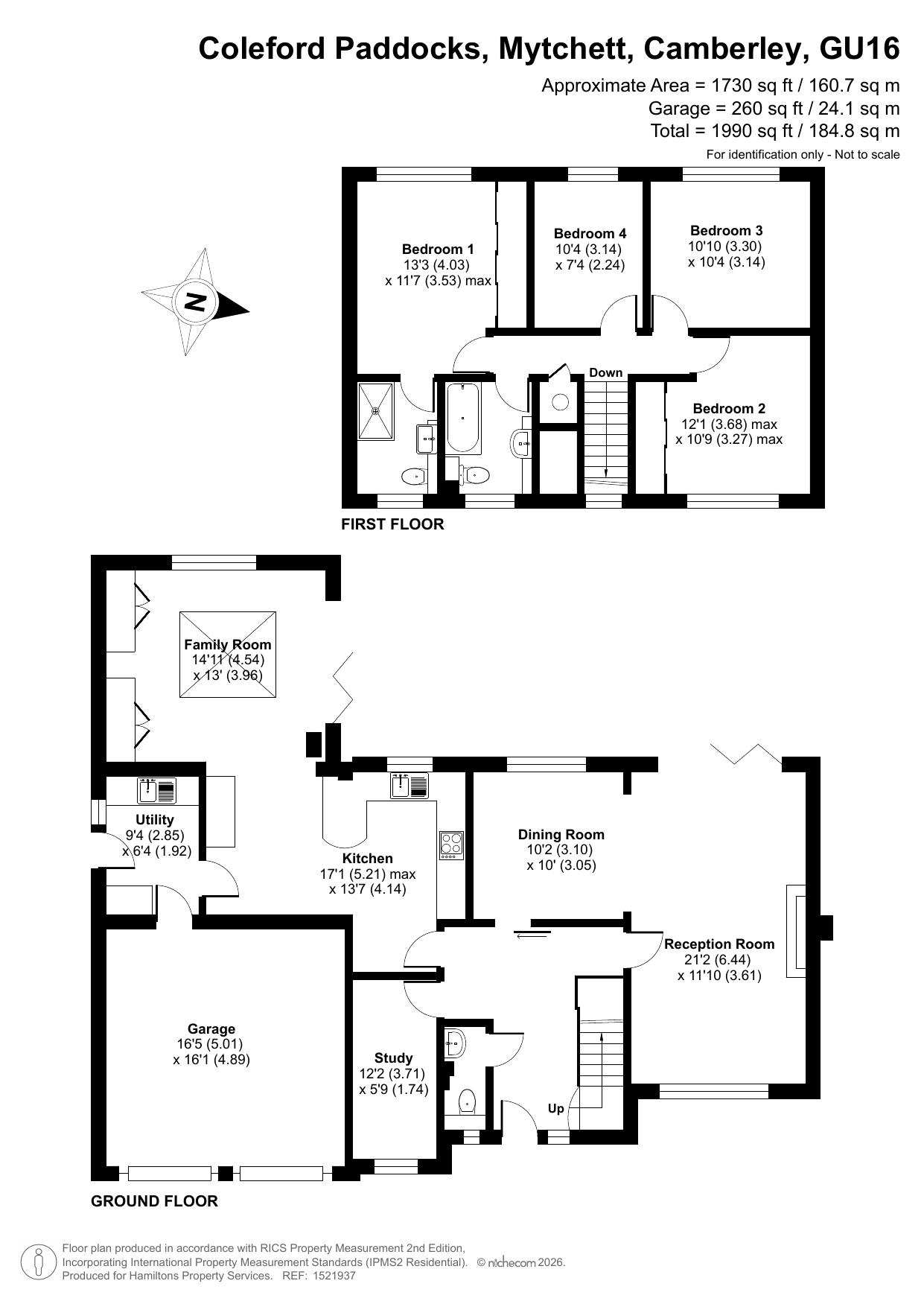 6, Coleford Paddocks, Camberley floorplan