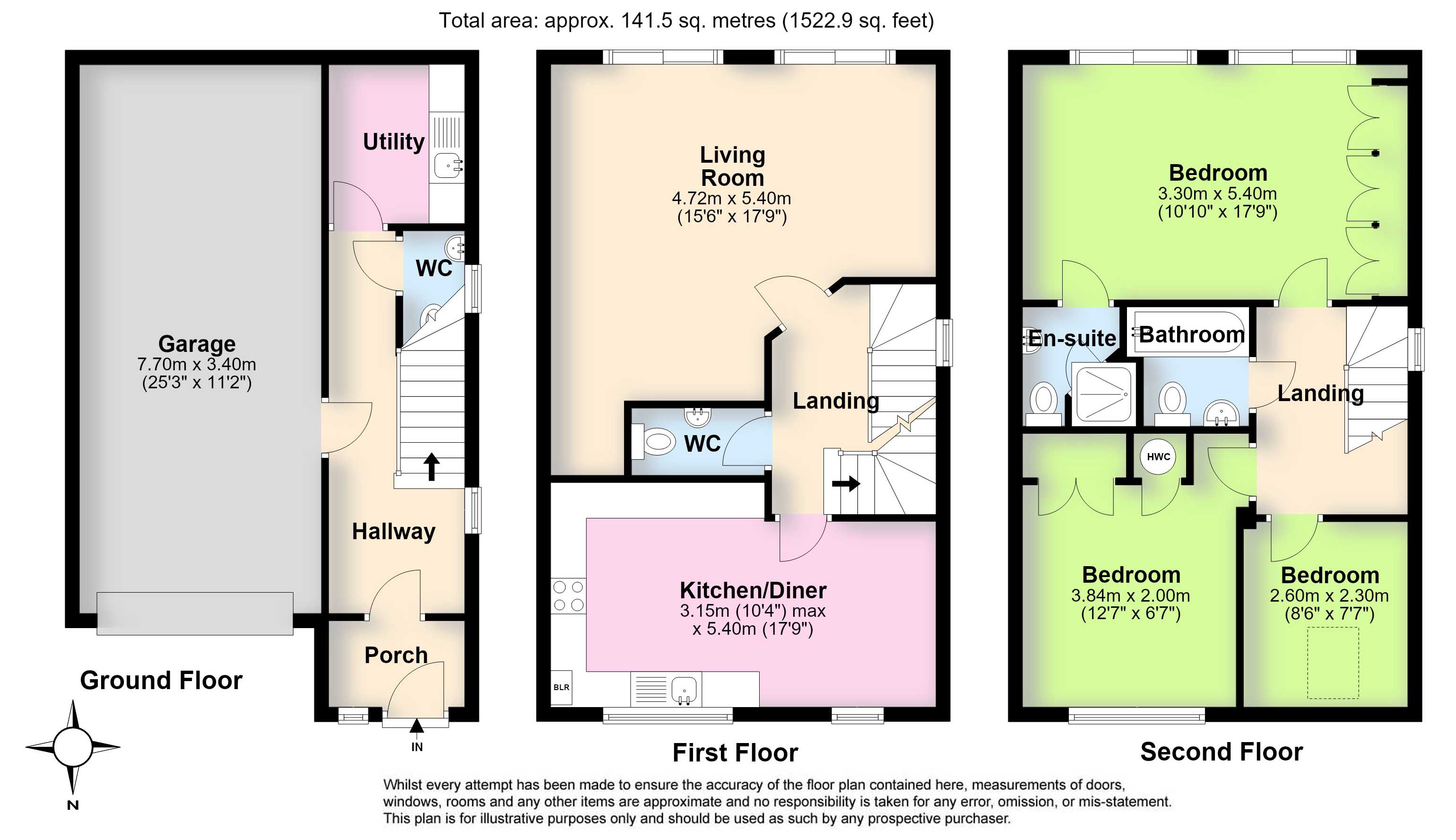 3, The Tollhouse, Lancing floorplan