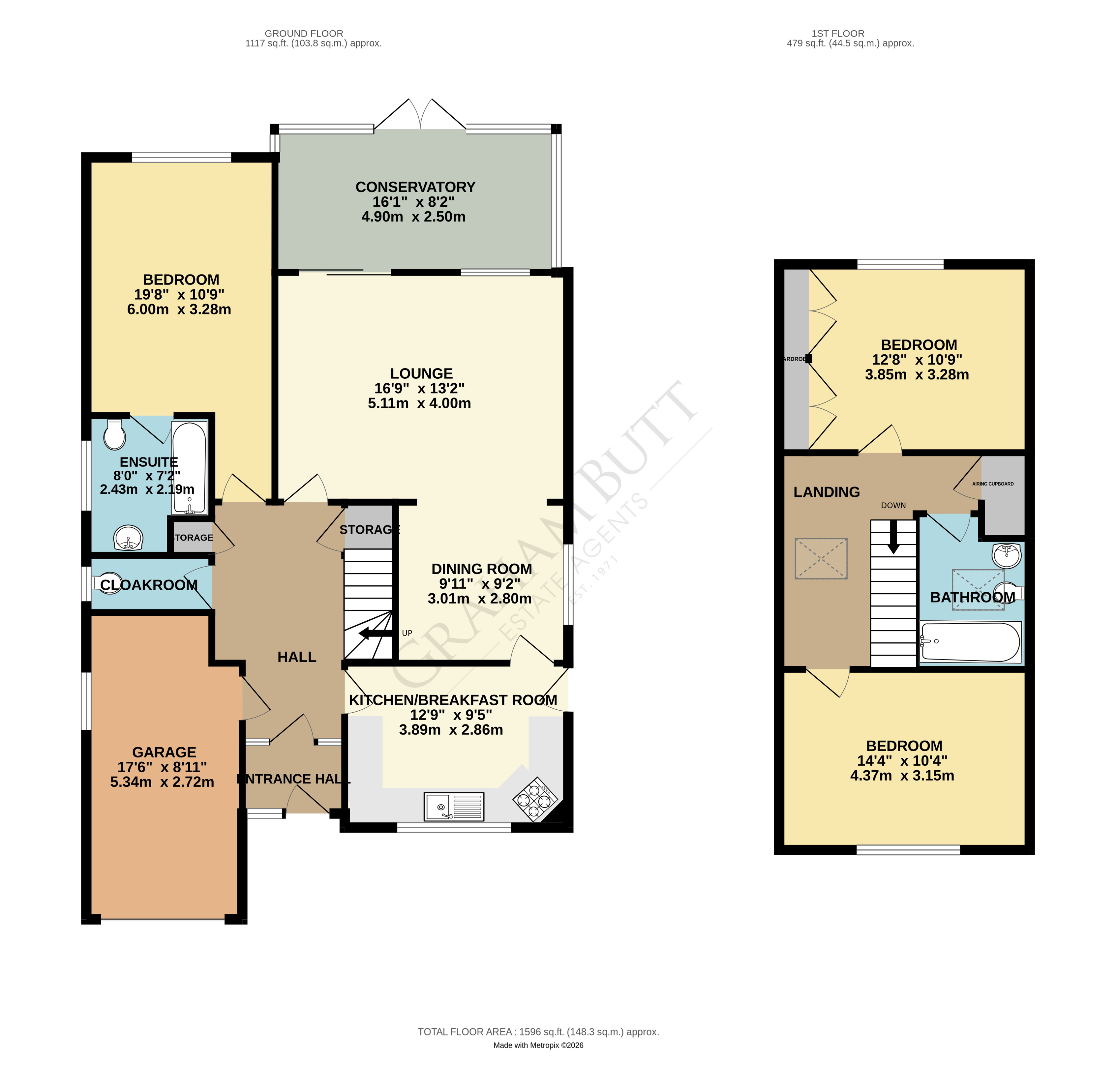 33, Windsor Drive, Littlehampton floorplan