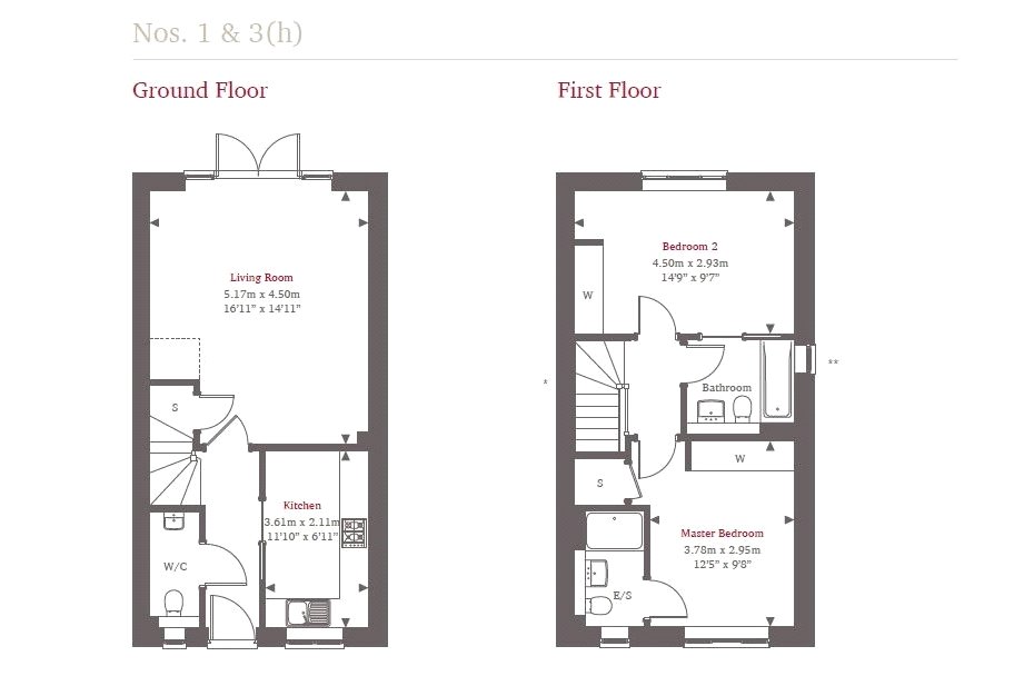 2 Bedrooms End terrace house for sale in St. James Avenue, Farnham, Surrey GU9