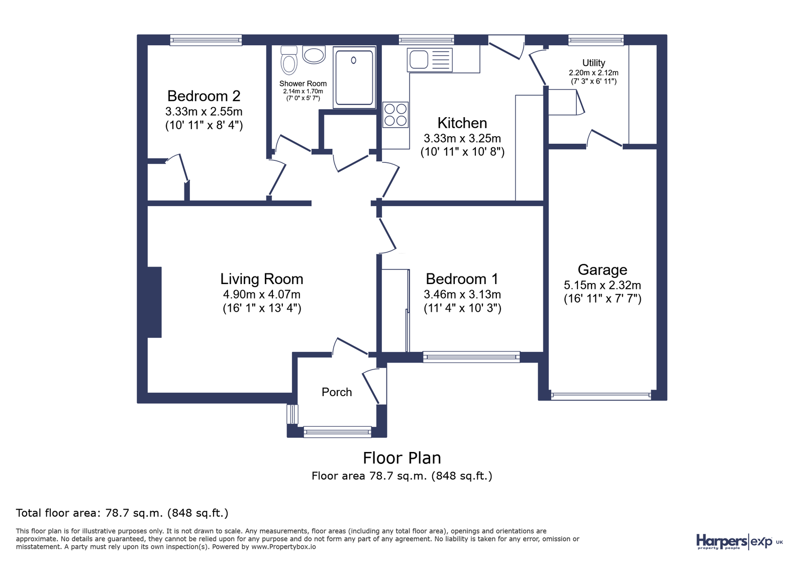 30, Beechwood Avenue, Choppington floorplan