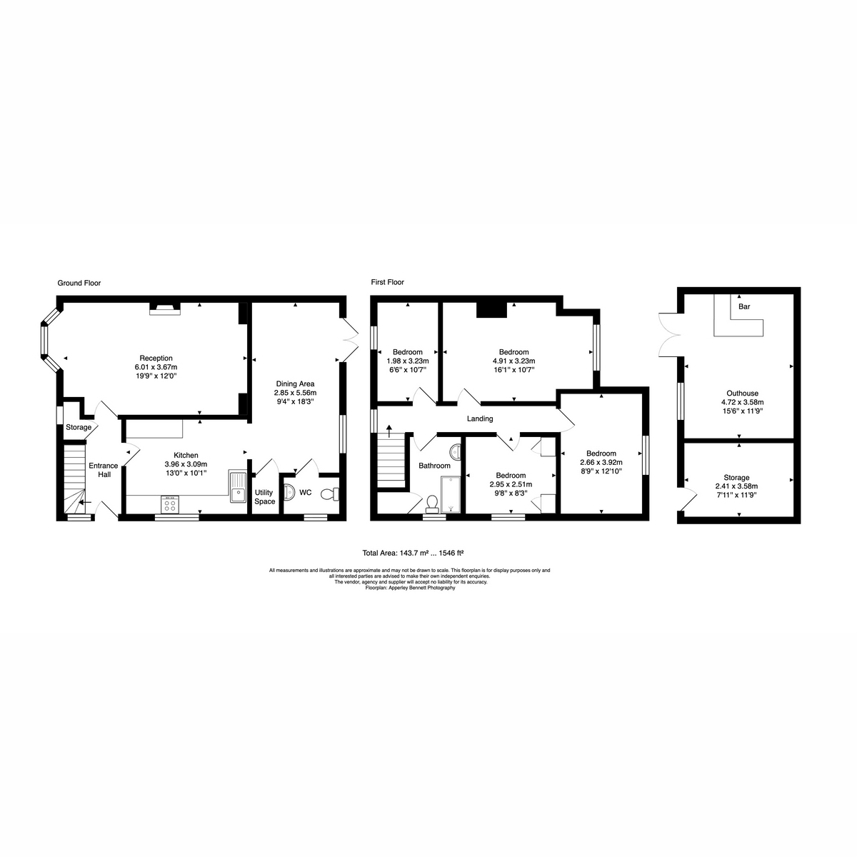 110, Hallam Crescent East, Braunstone floorplan