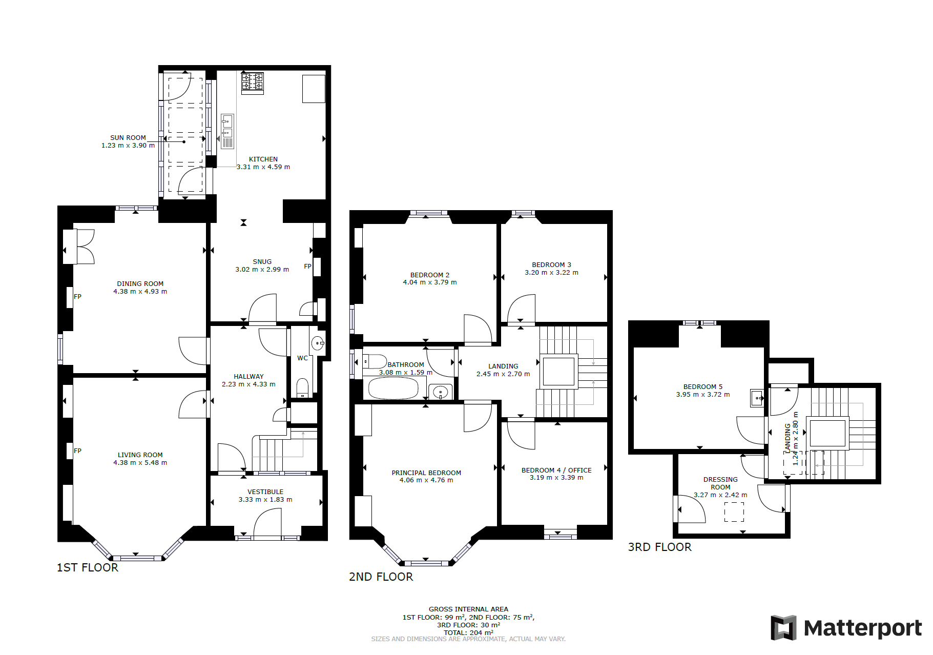 128 Desswood Place, Aberdeen floorplan