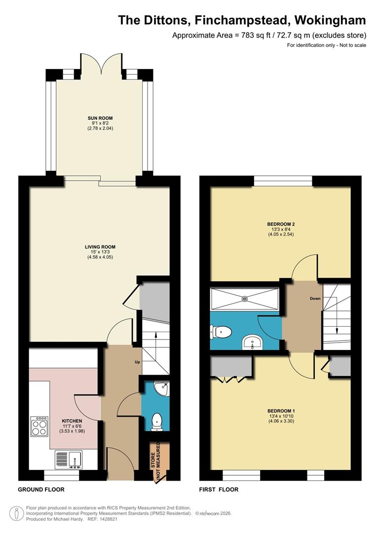 5, The Dittons, Finchampstead floorplan