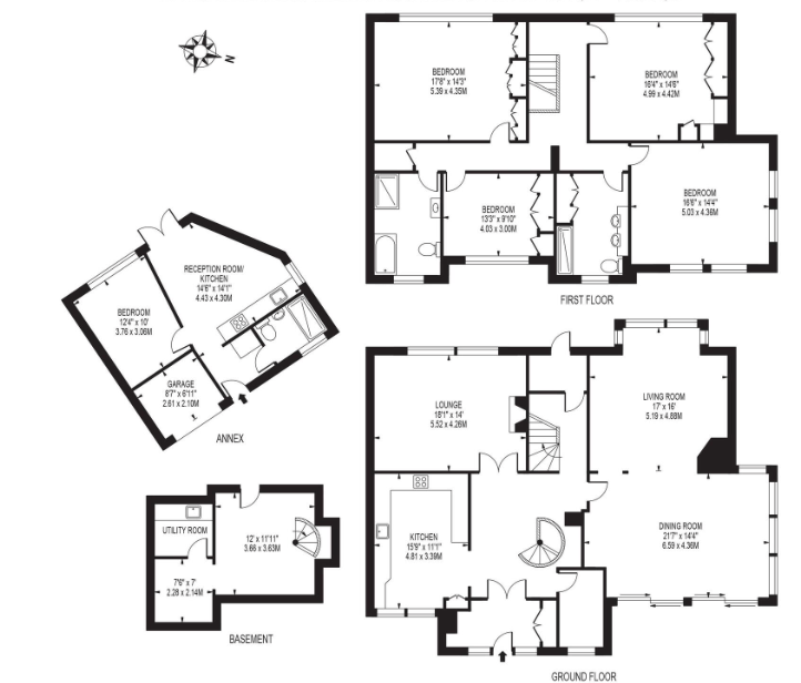 High Leam West, Swissland Hill, Dormans Park floorplan