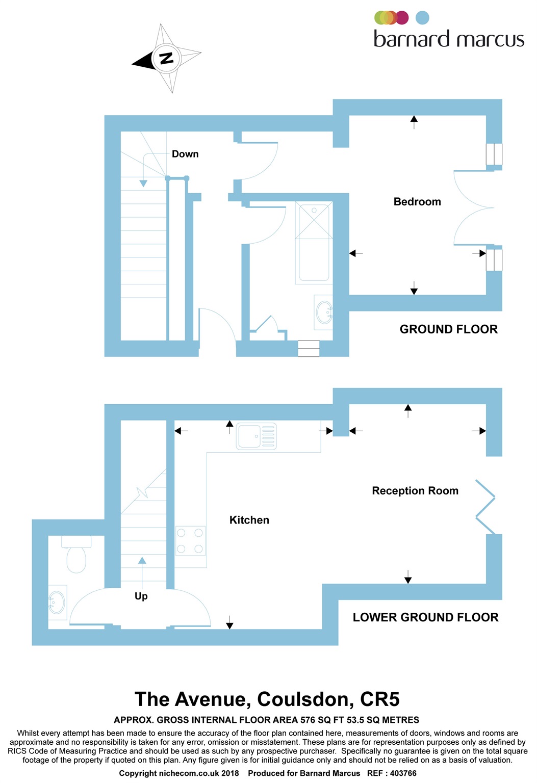 1 Bedrooms Maisonette for sale in The Avenue, Coulsdon CR5