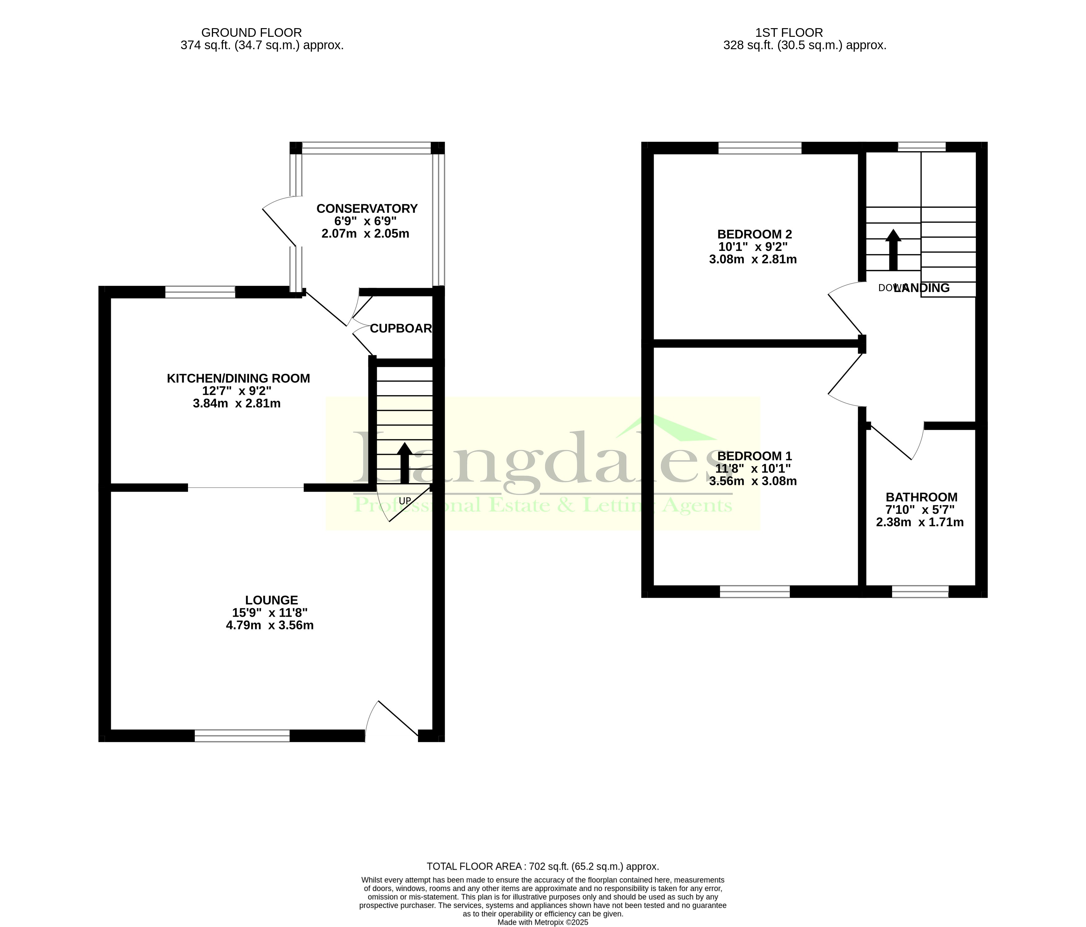 44, Swan Street, Evenwood floorplan