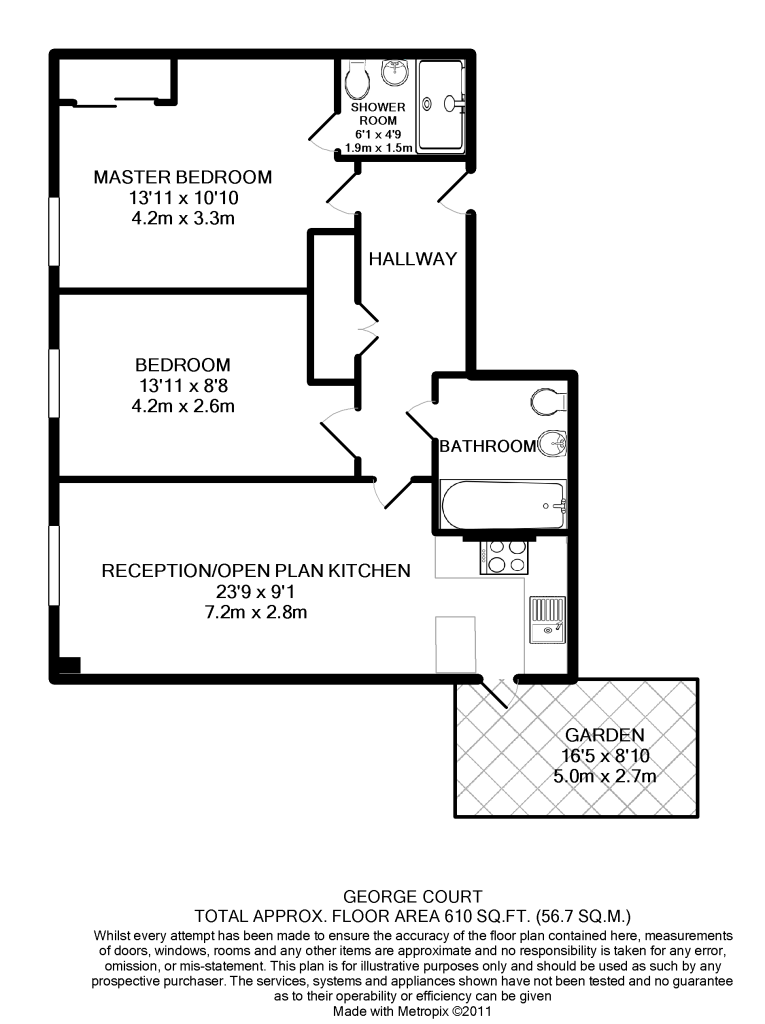 Norstead Place, London floorplan