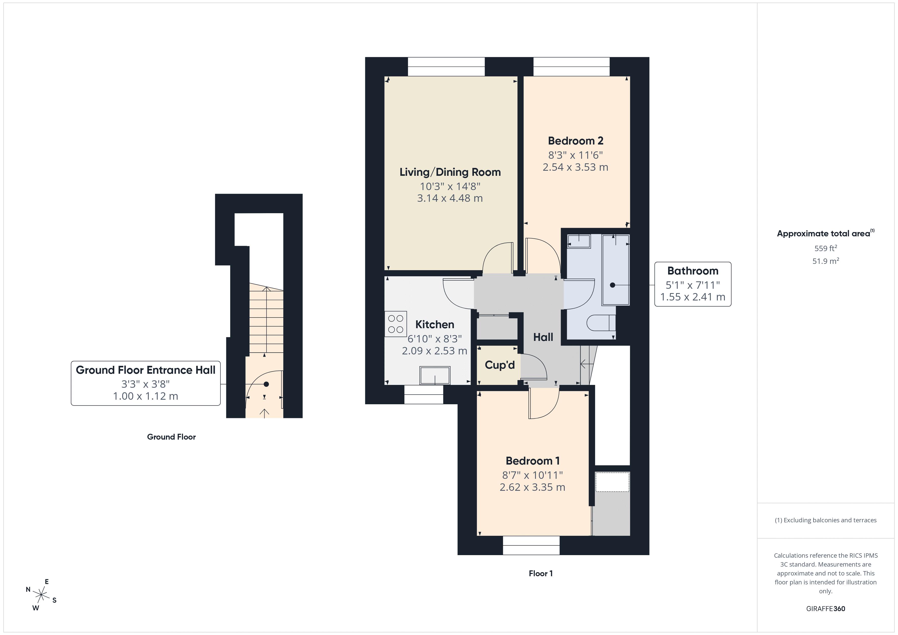 No 97, Waun Burgess, Carmarthen floorplan