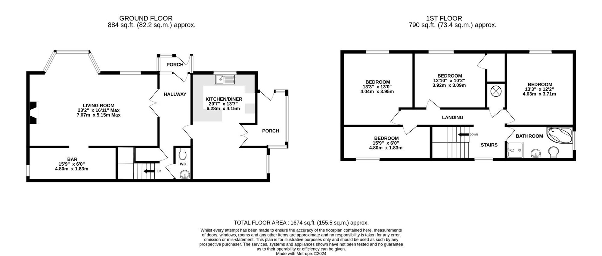 Tallant House Ashover Road, Chesterfield floorplan