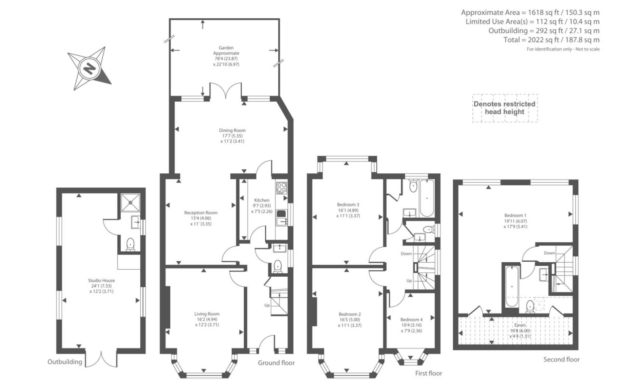 Hall Lane, London, NW4 floorplan