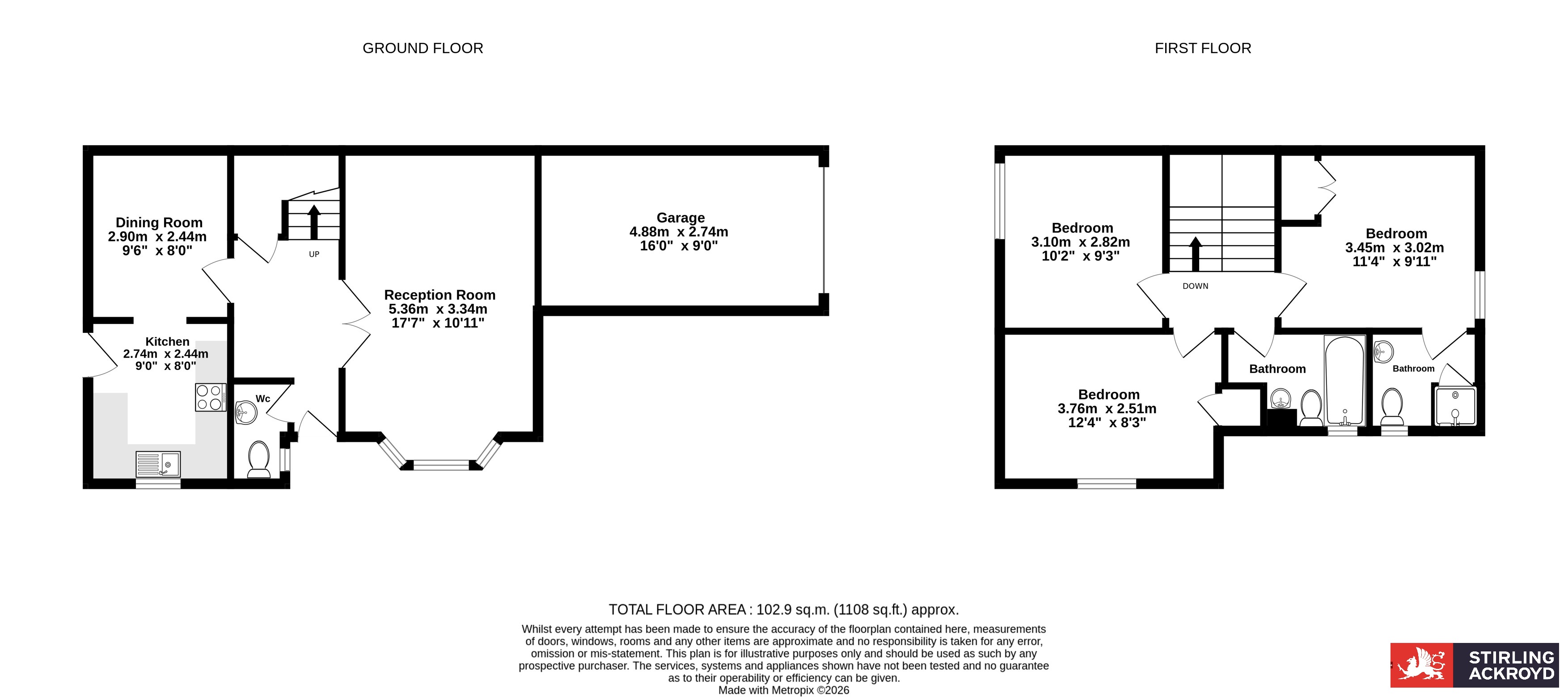 1, Saddlebrook Park, Surrey floorplan