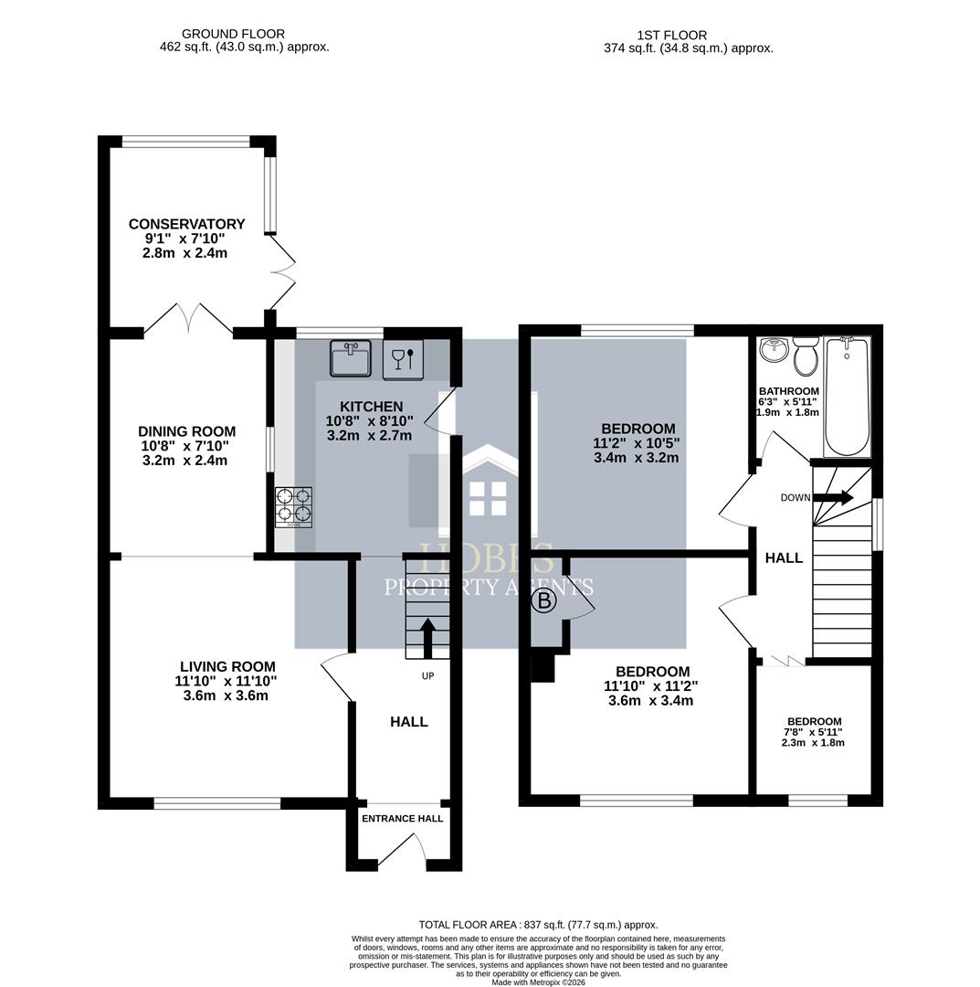 6, Wisteria Avenue, Bristol floorplan