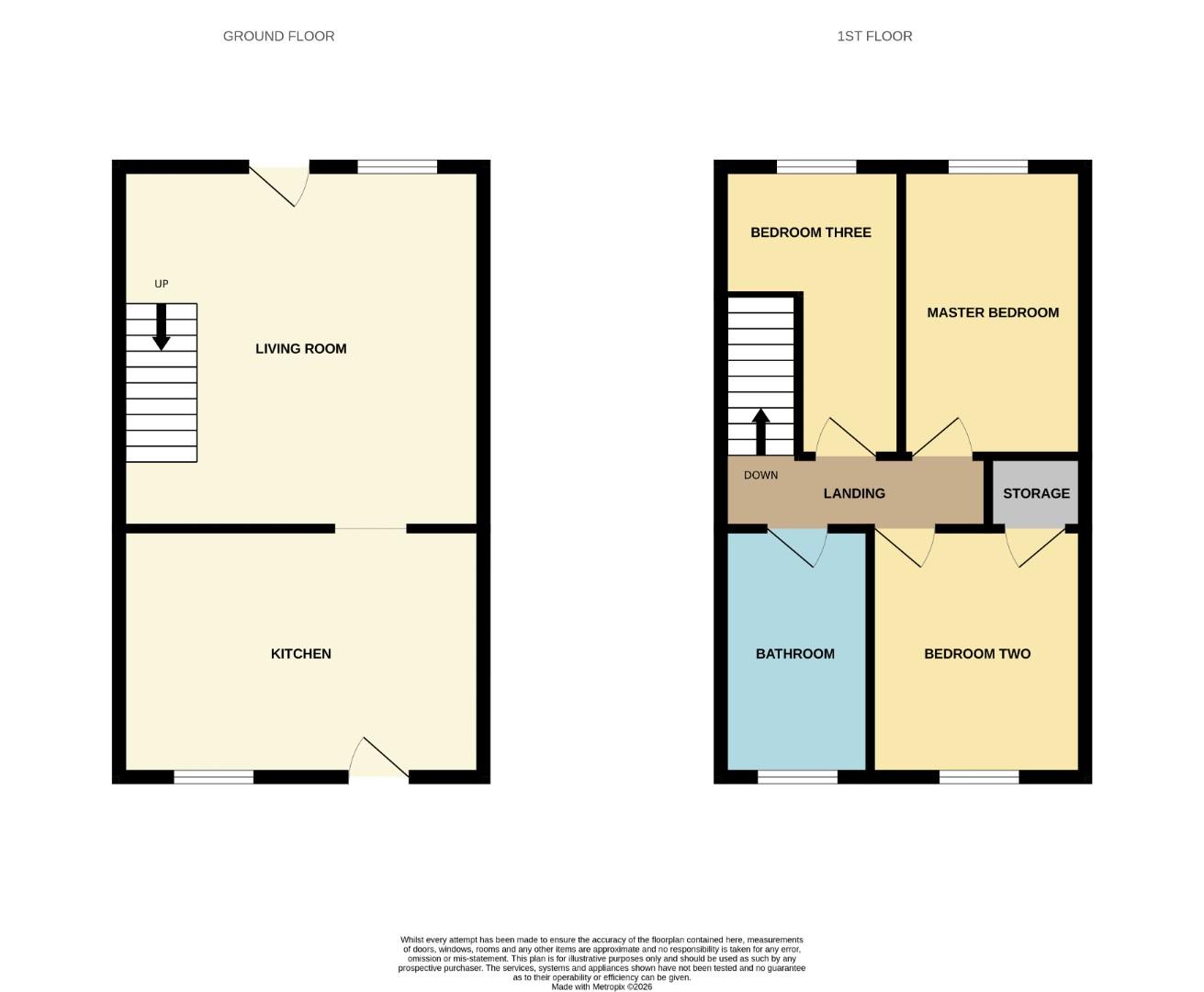 20, West View, Crook floorplan