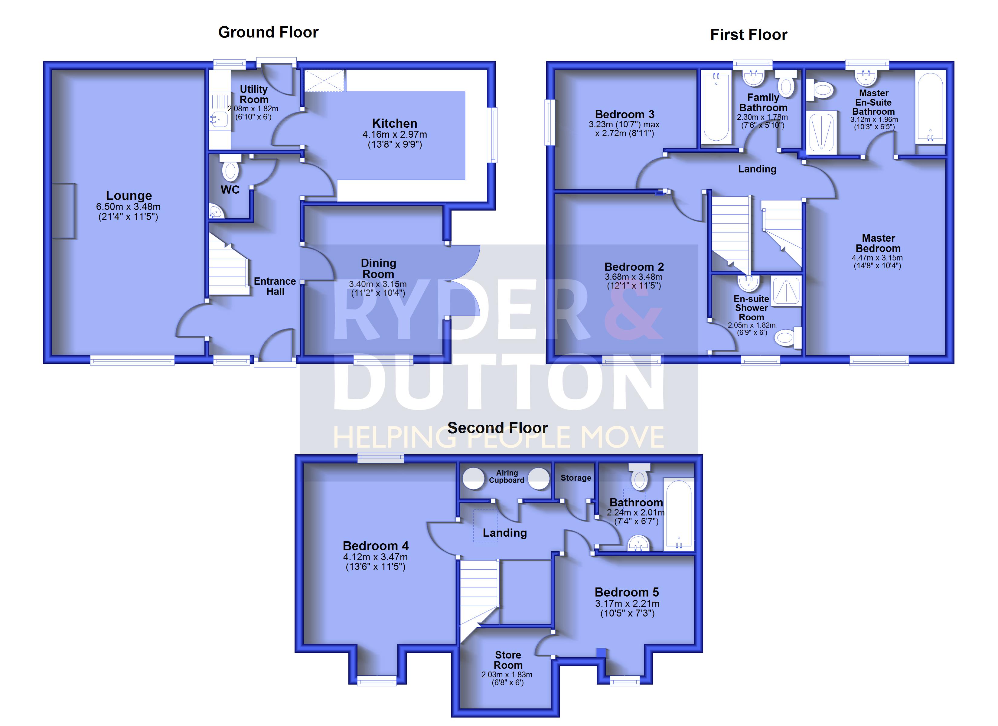14, Penny Lodge Lane, Rossendale floorplan