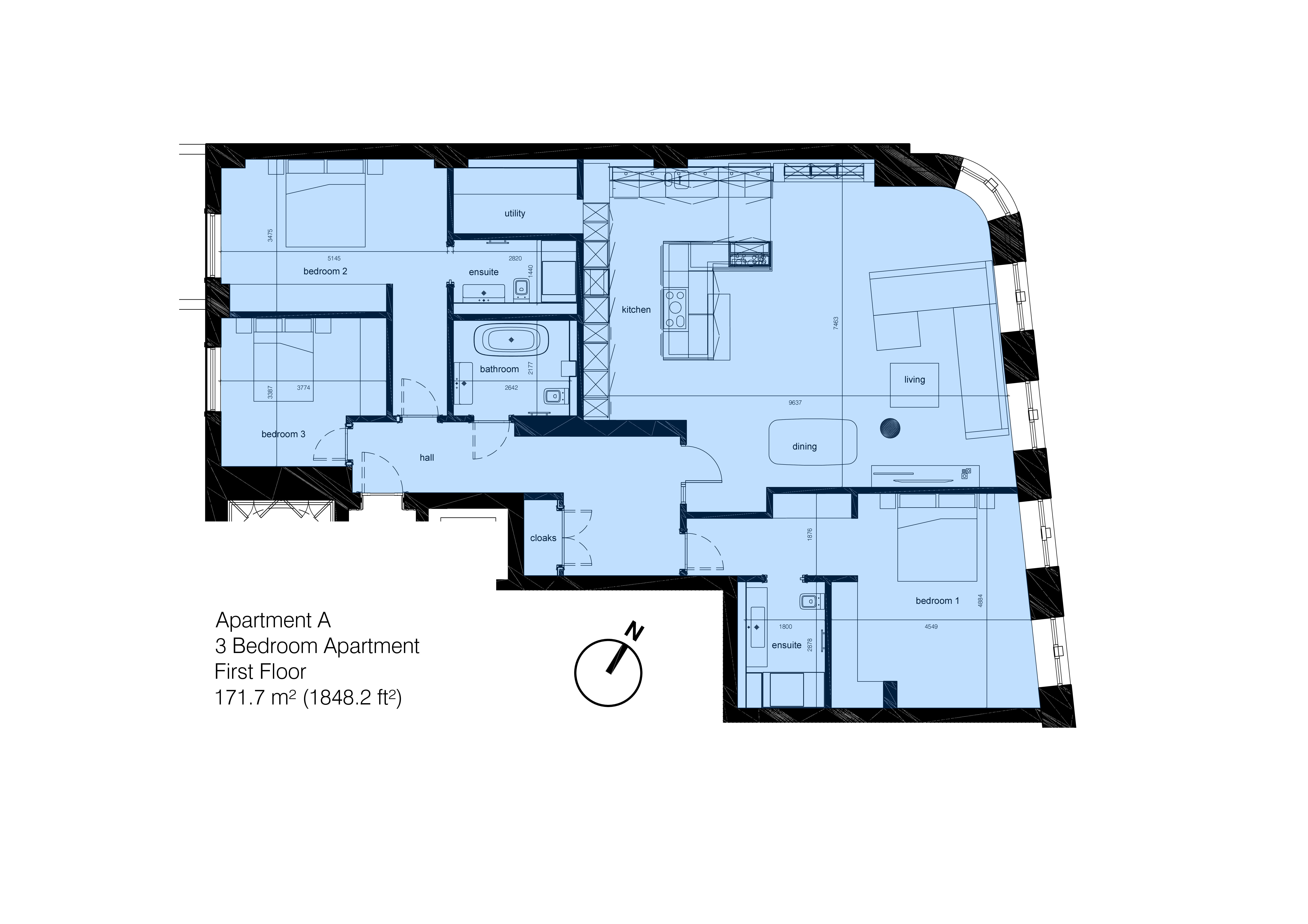 3 Bedrooms Flat for sale in The Old Fire Station, Clifford Street, York YO1