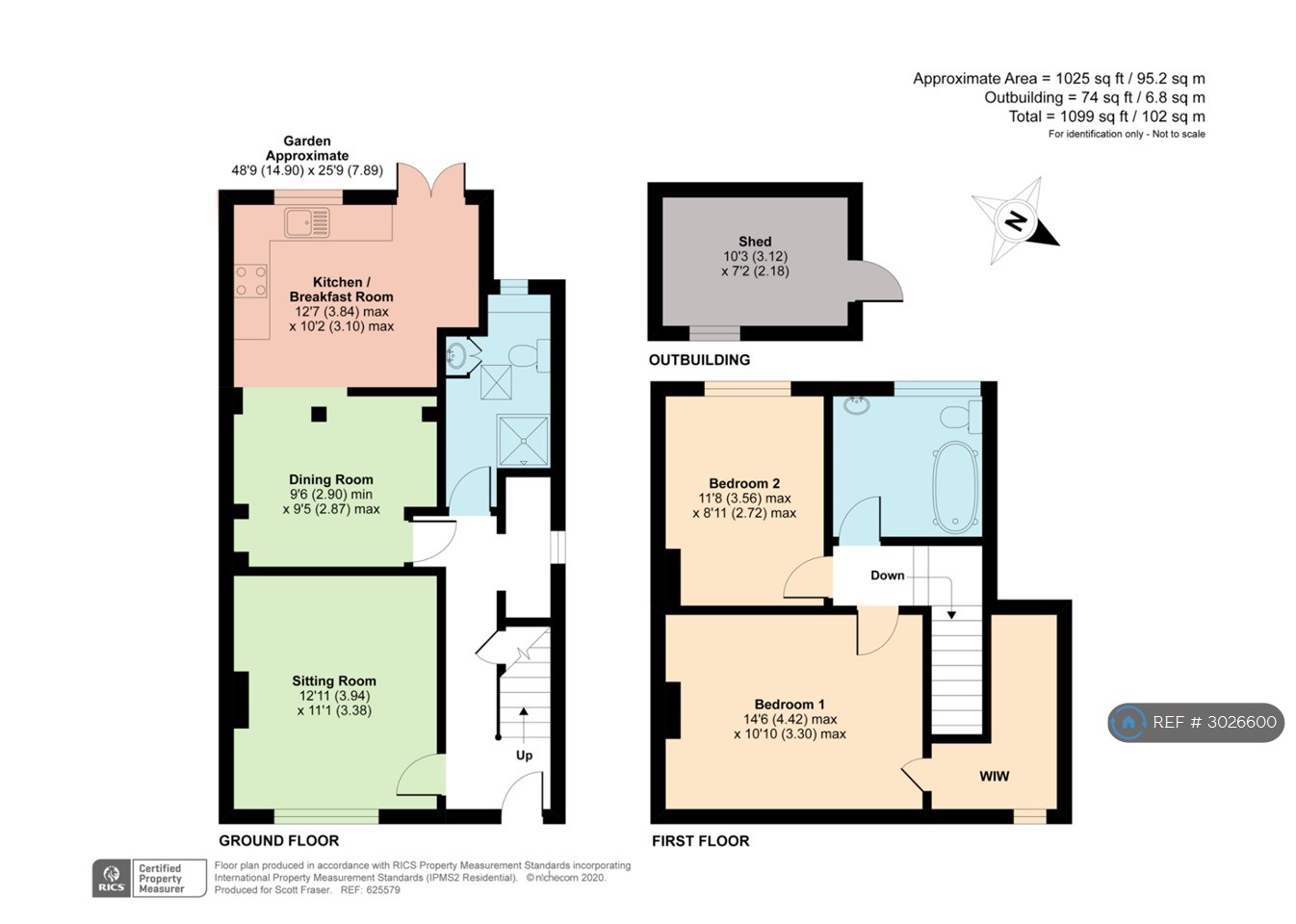 Valentia Road, Headington, Oxford floorplan