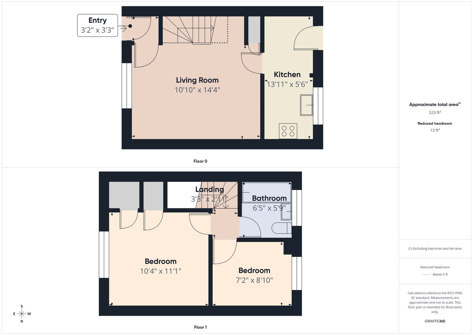 54, Kipling Way, Stowmarket floorplan
