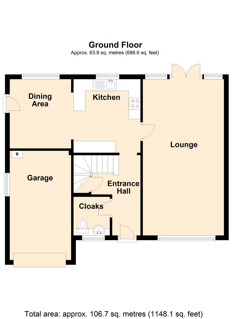 7, Roseacres, Goole floorplan