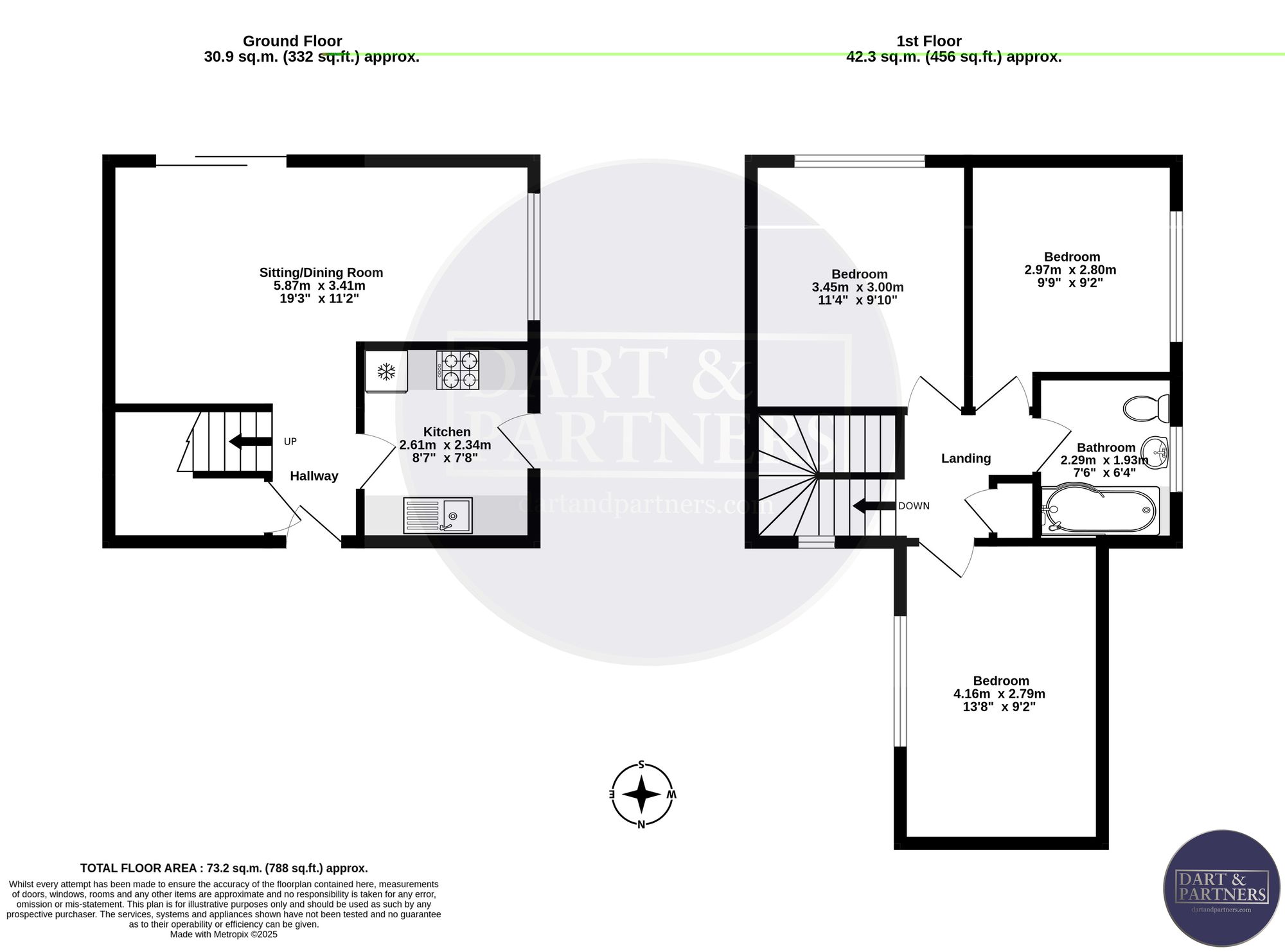 25 Summerhayes, Dawlish floorplan