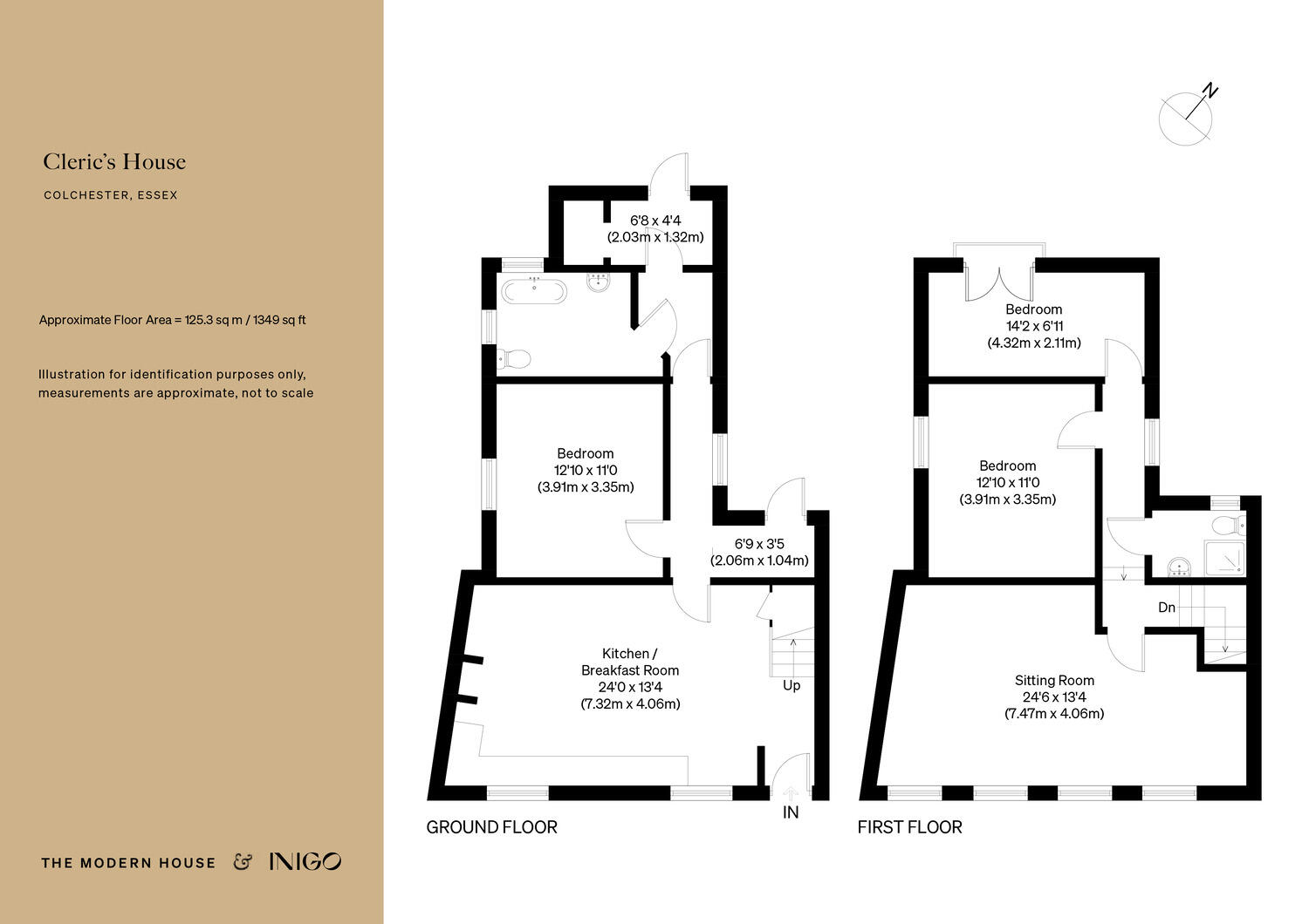 Cleric's House, The Street, Colchester floorplan