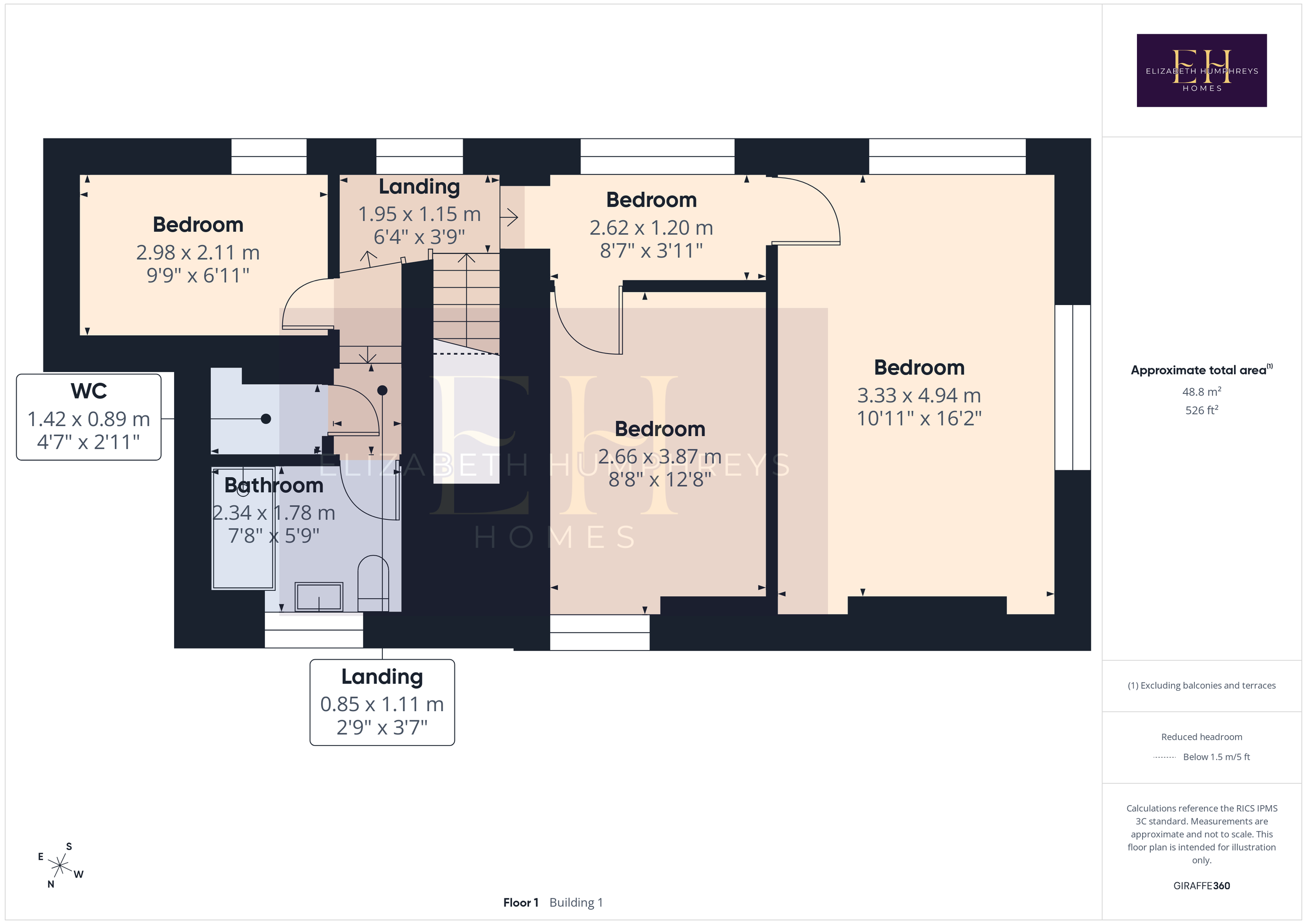 2 Coquet Vale, Morpeth floorplan