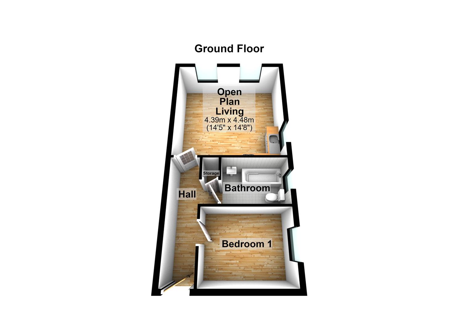 Bryntirion, Llanelli floorplan