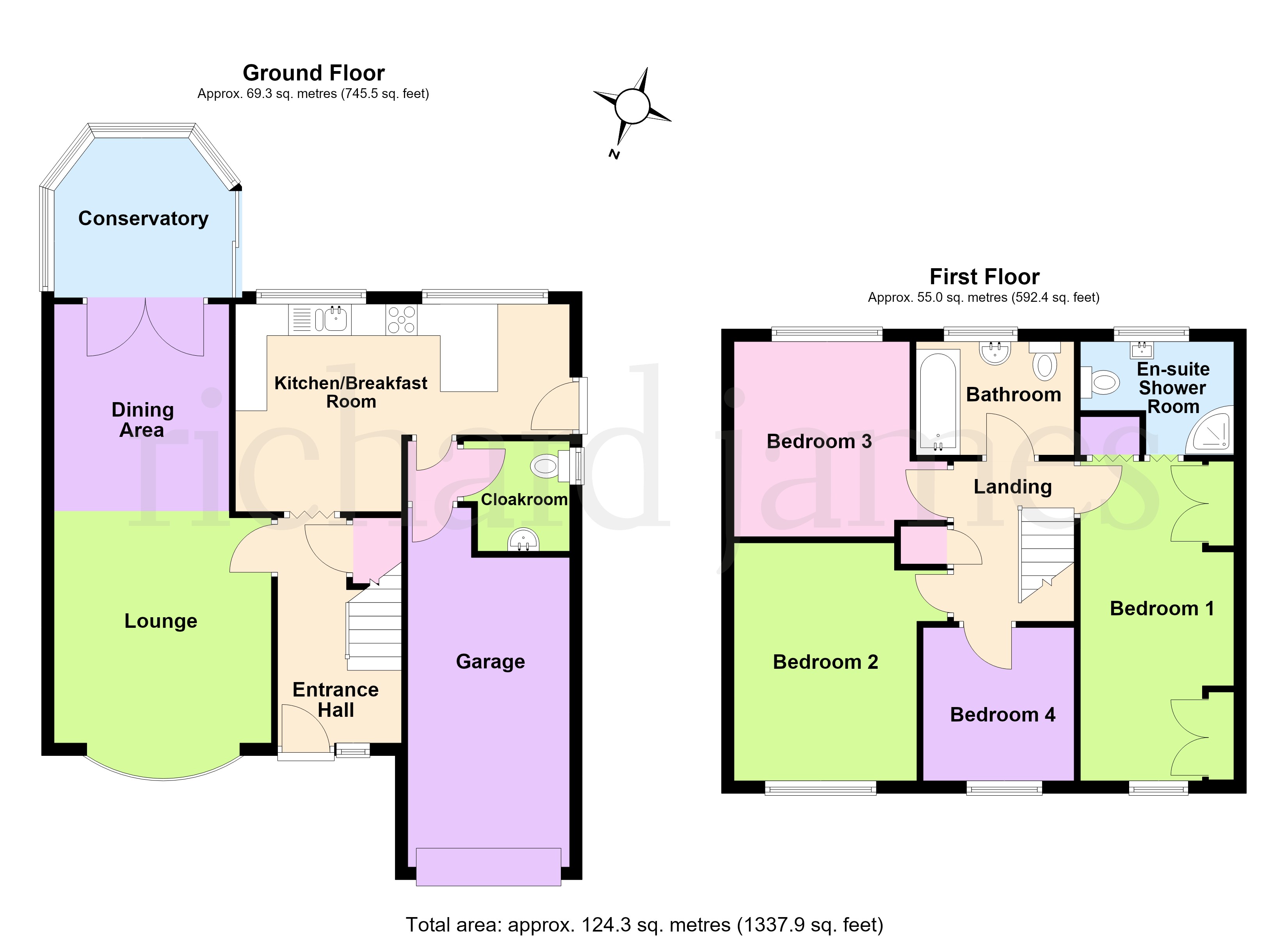 The Glade, Wellingborough floorplan