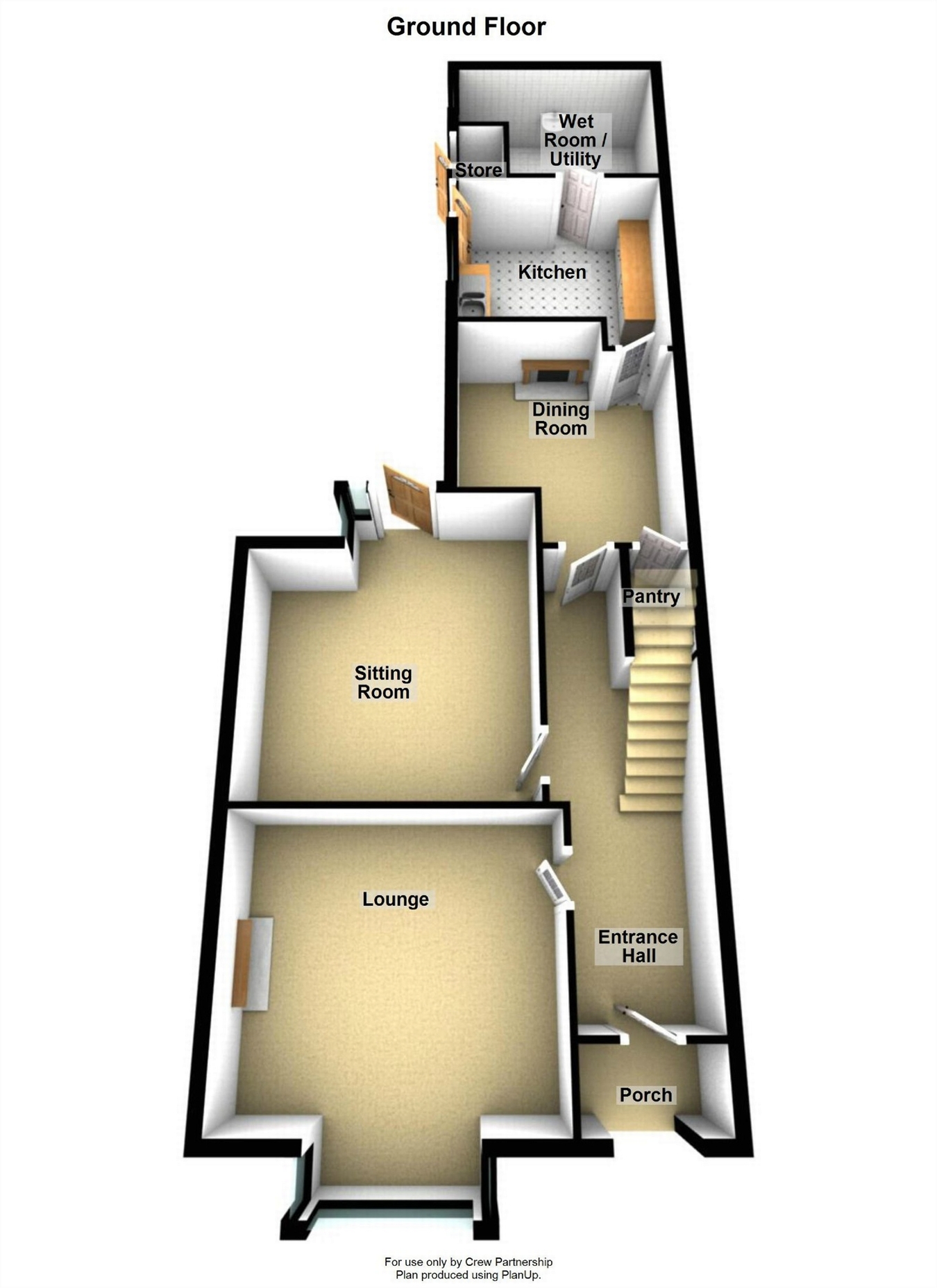 5 bed semidetached house for sale in Burton Road, Branston, BurtonOn