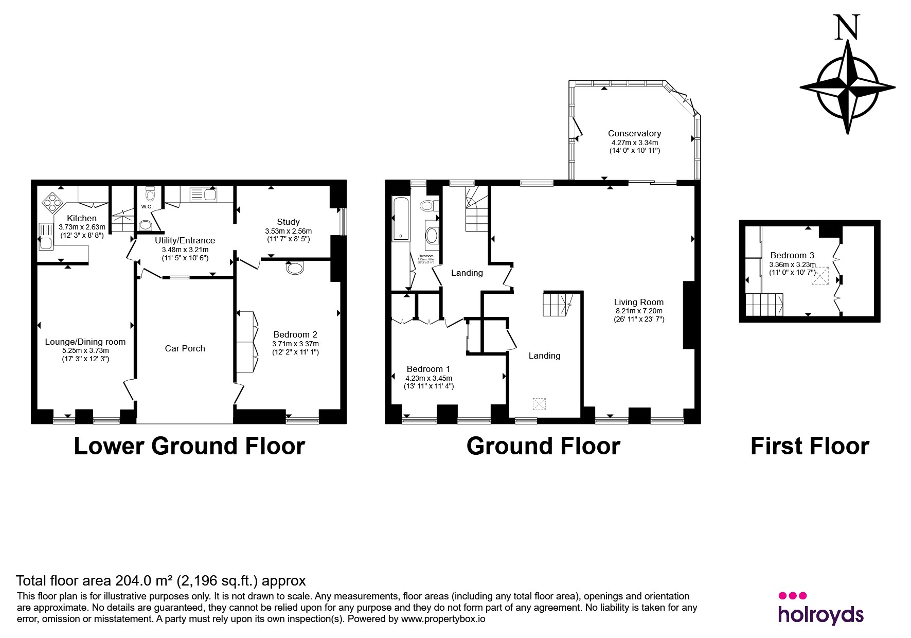 Woodcroft, Laycock Lane, Keighley floorplan