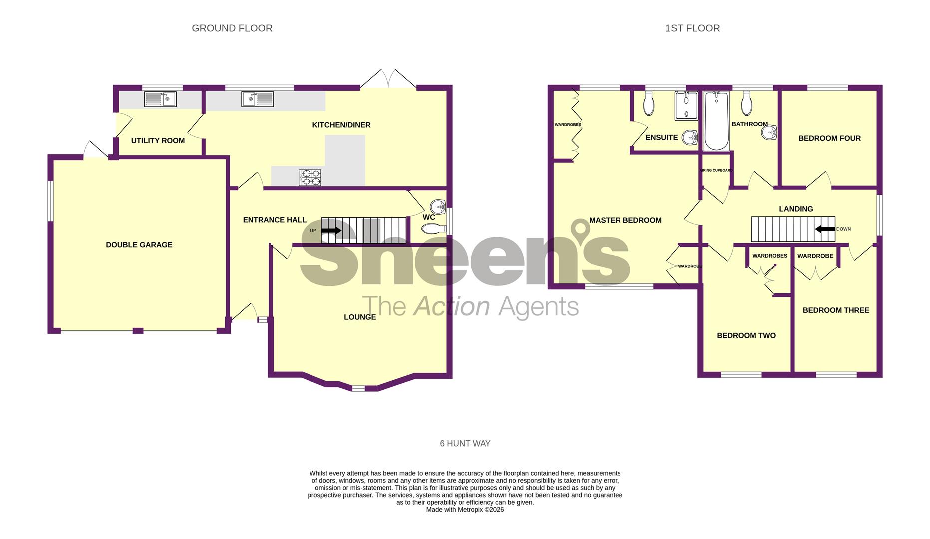 Hunt Way, Frinton-on-Sea floorplan