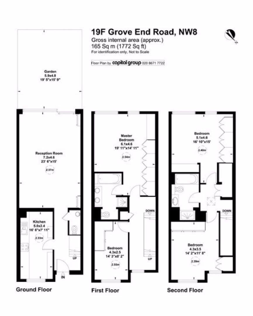 19F Grove End Road,, London floorplan