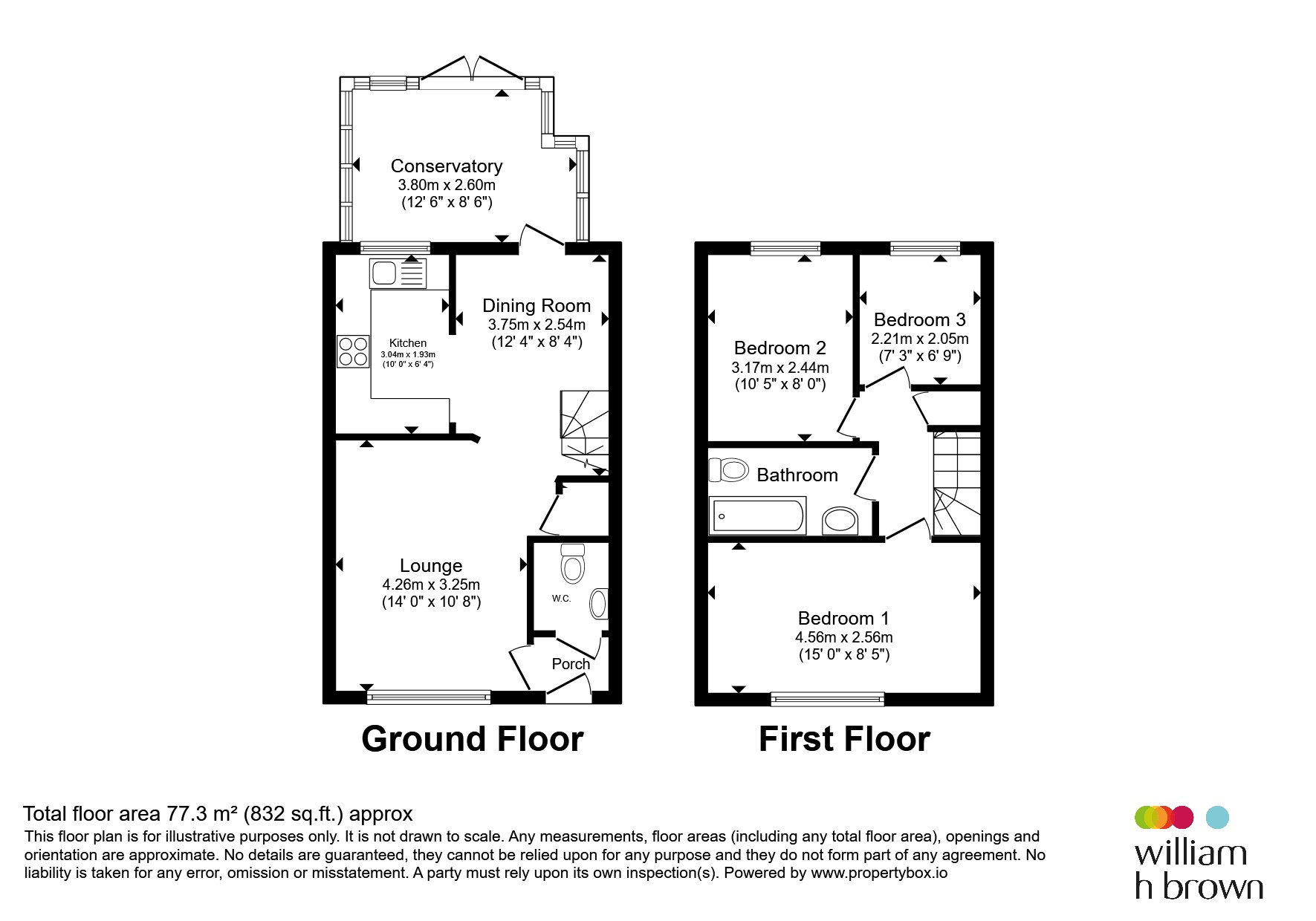 1, Lisbon Road, Dereham floorplan