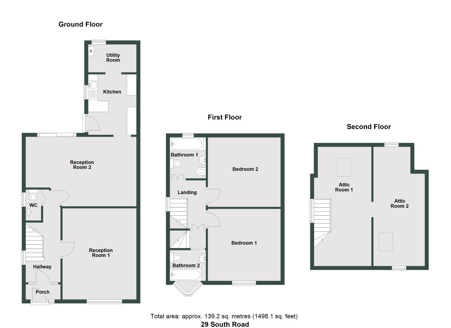 29, South Road, Sully floorplan