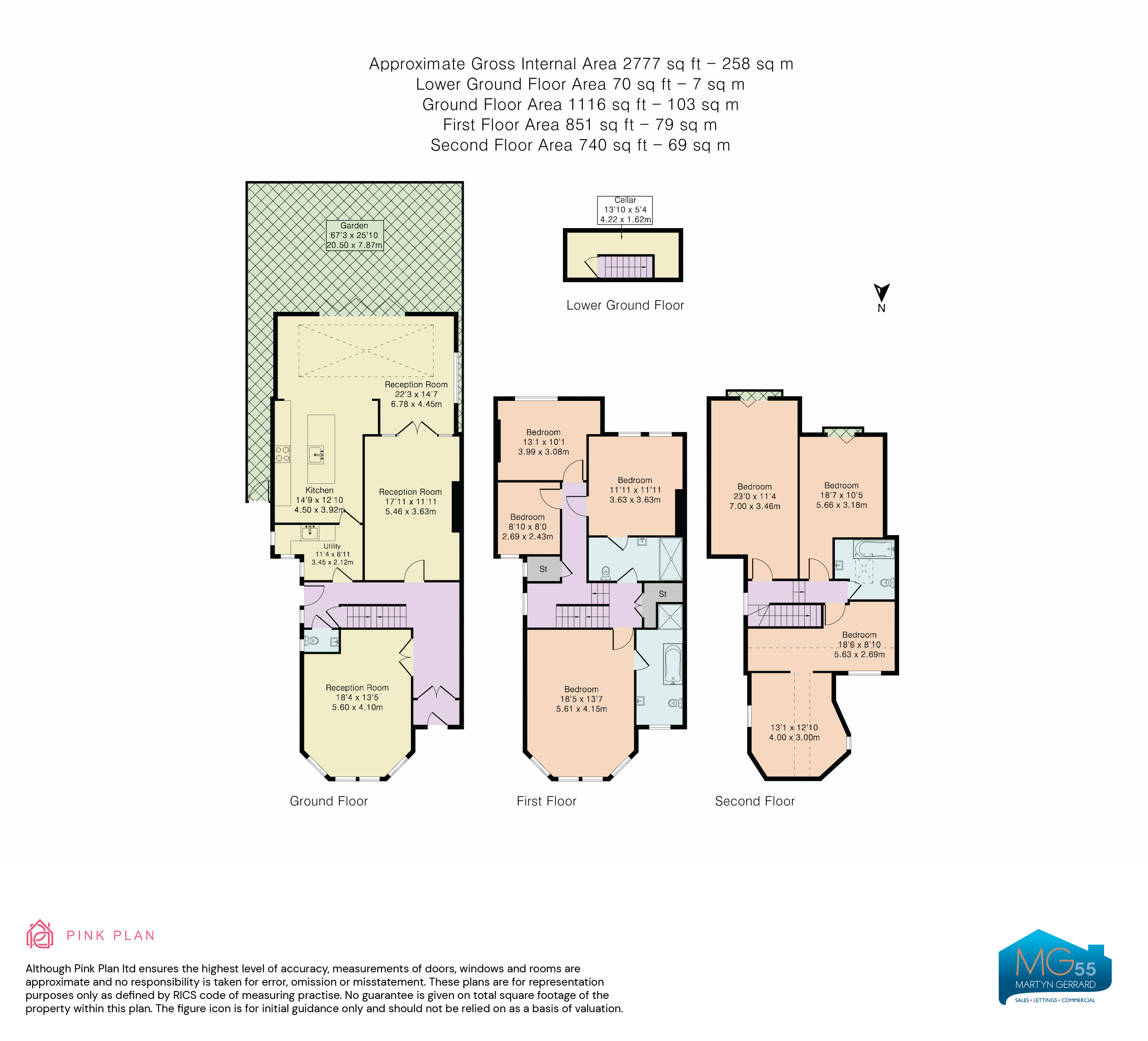 11, Torrington Park, London floorplan
