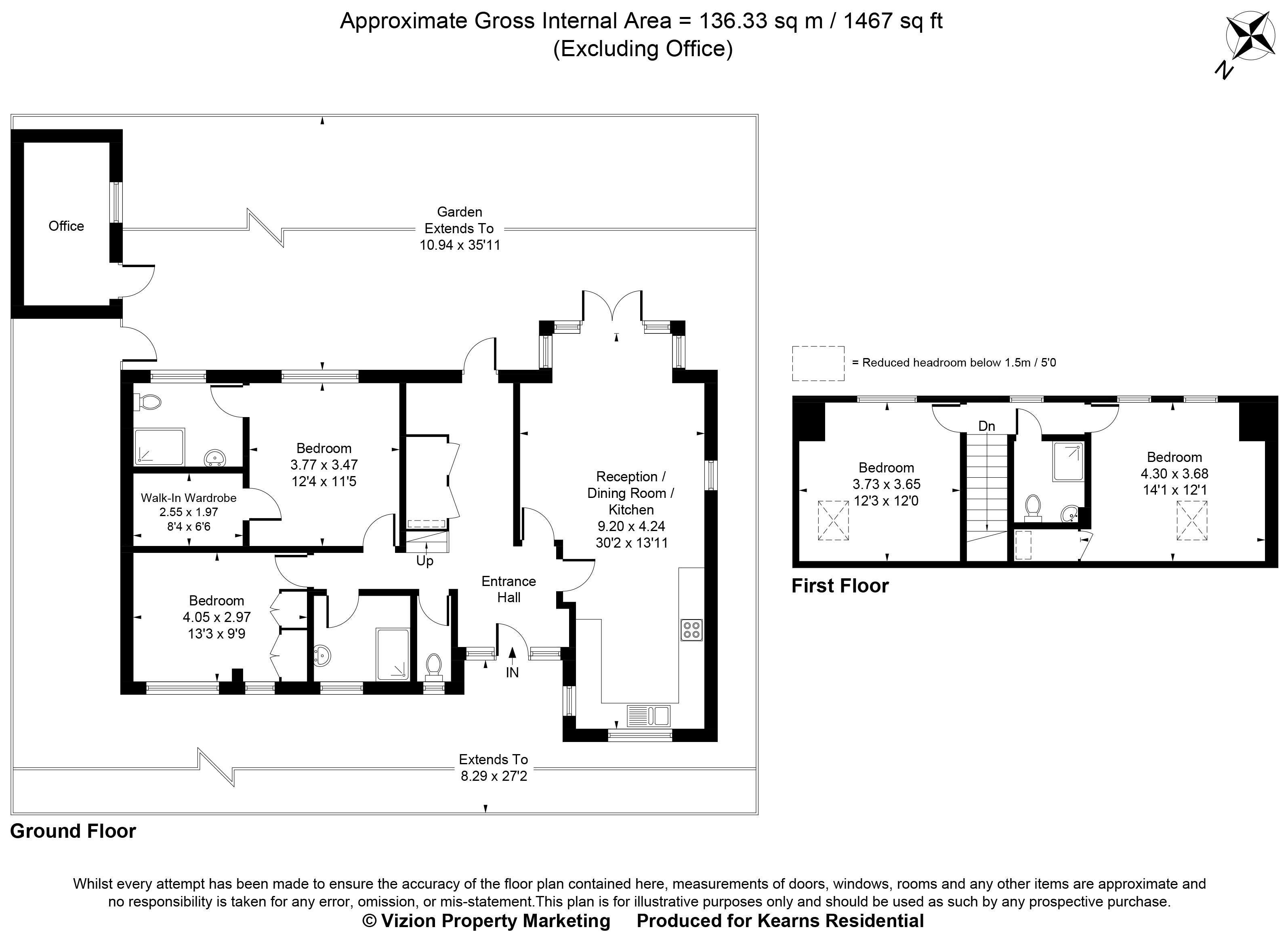 12, Brickwall Lane, Ruislip floorplan