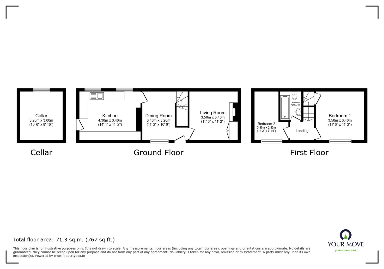 Fernbank Cottage, 29, Madeley Road, Telford floorplan