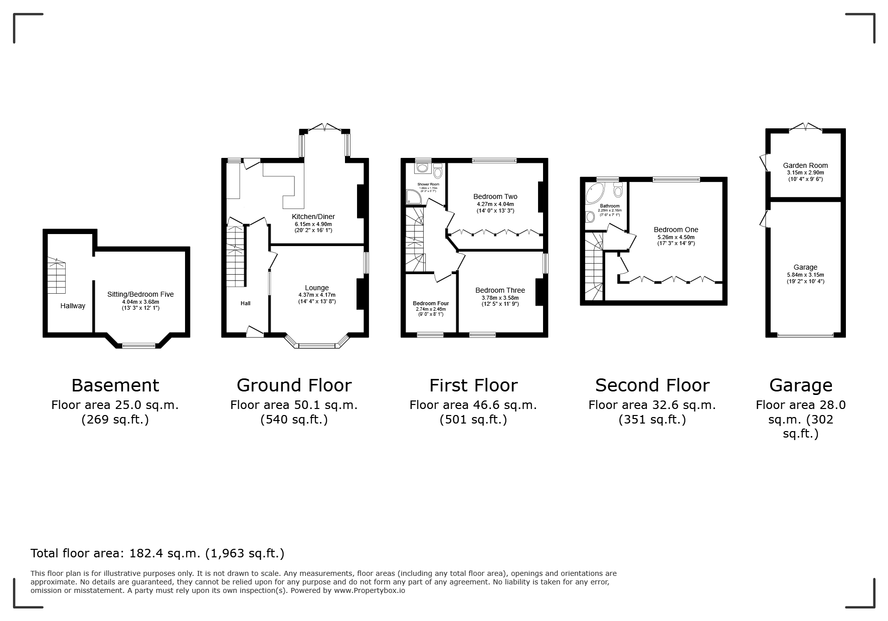 61, Park Road, Greater Manchester floorplan