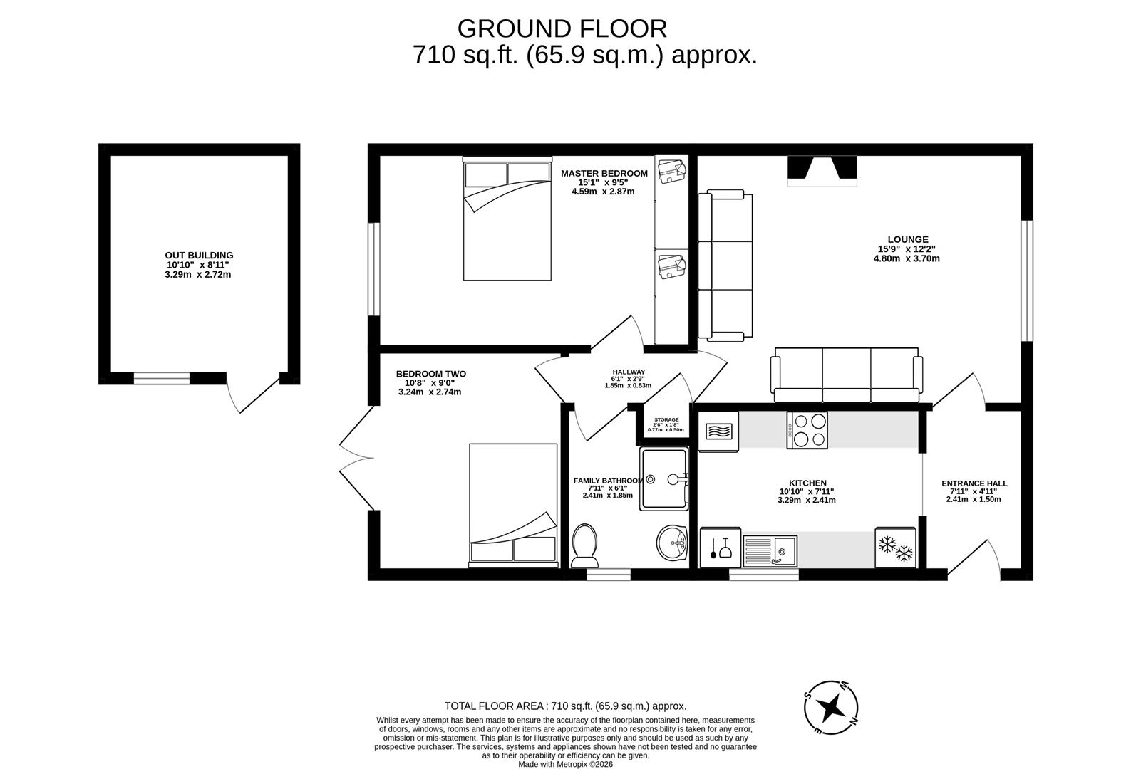 8, Lancaster Avenue, Leyland floorplan