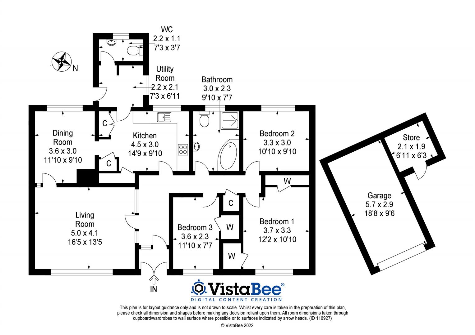 Main Street, Symington, Biggar ML12, 3 bedroom detached bungalow for