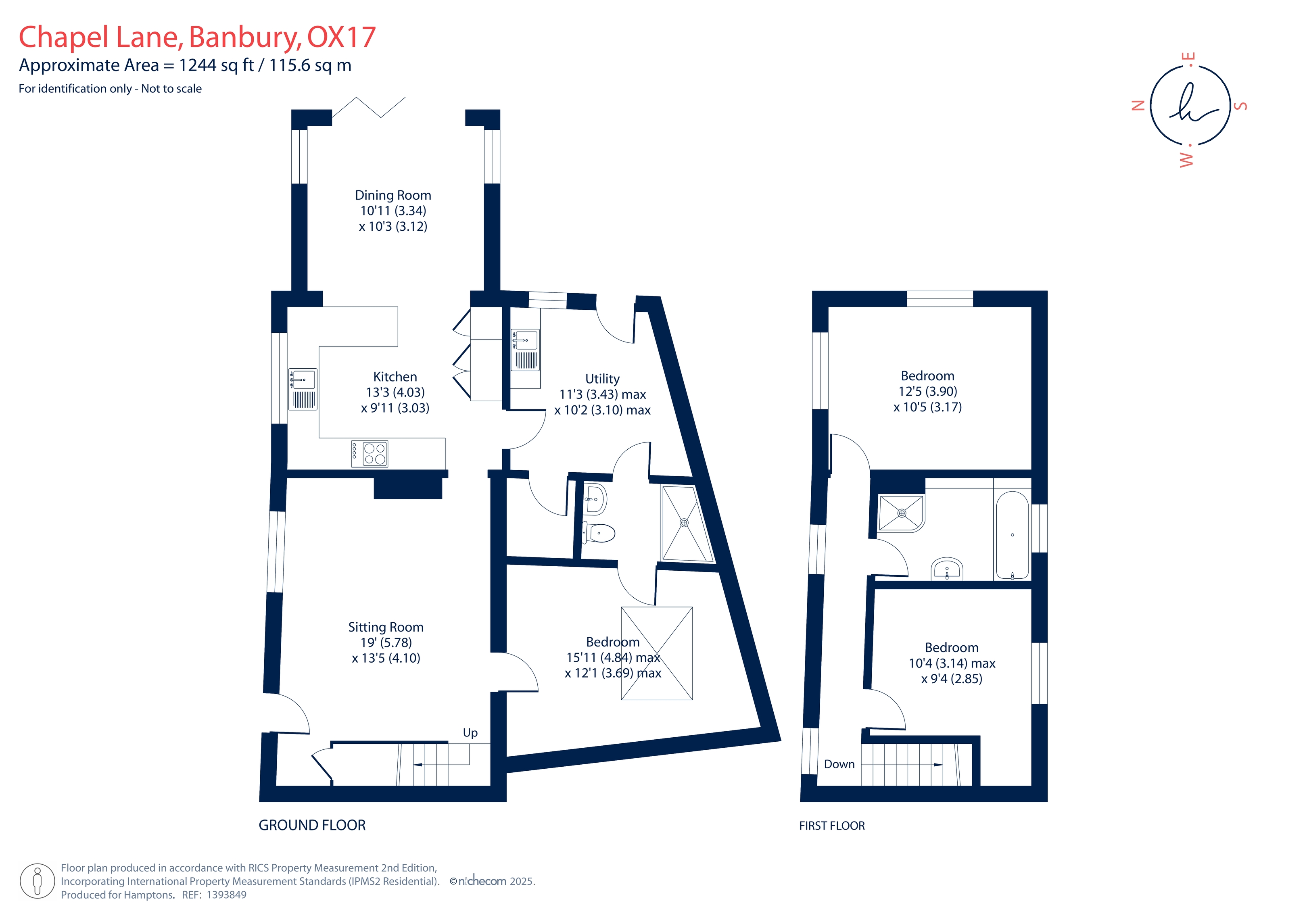 Cupcake Cottage, Chapel Lane, Little Bourton floorplan