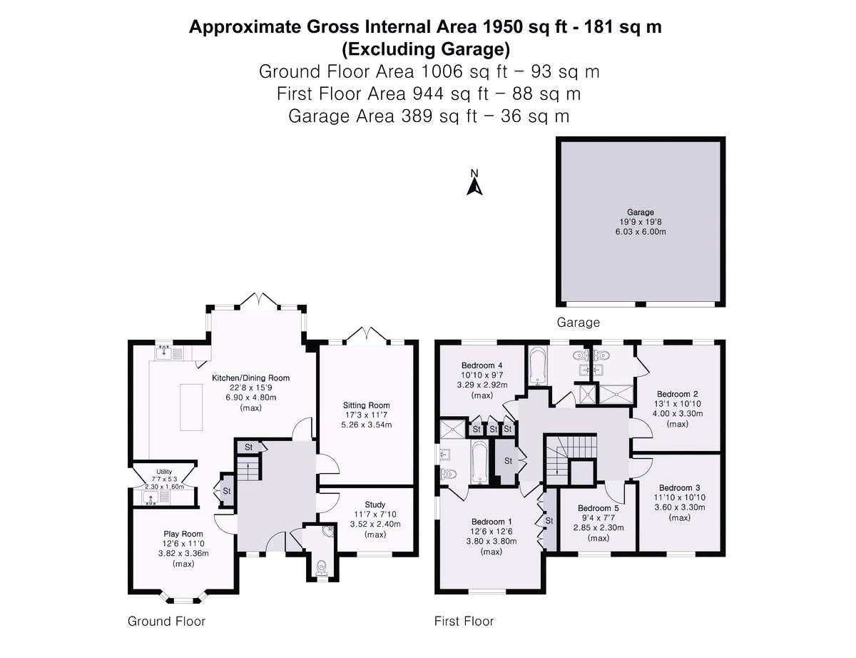 3, Furrow Corner, Oxfordshire floorplan