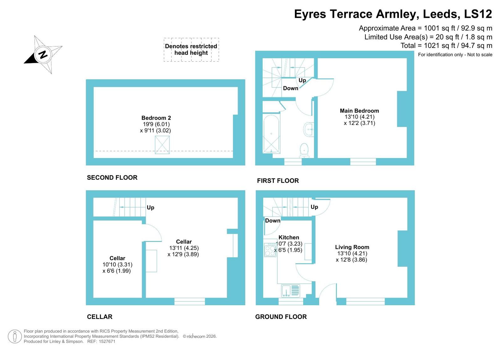 4, Eyres Terrace, West Yorkshire floorplan