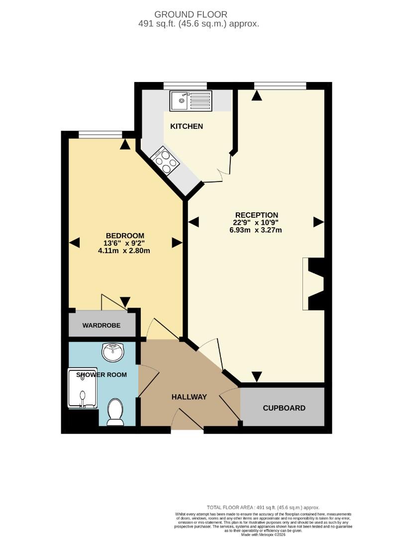38 Pheasant Court, Holtsmere Close, Watford floorplan