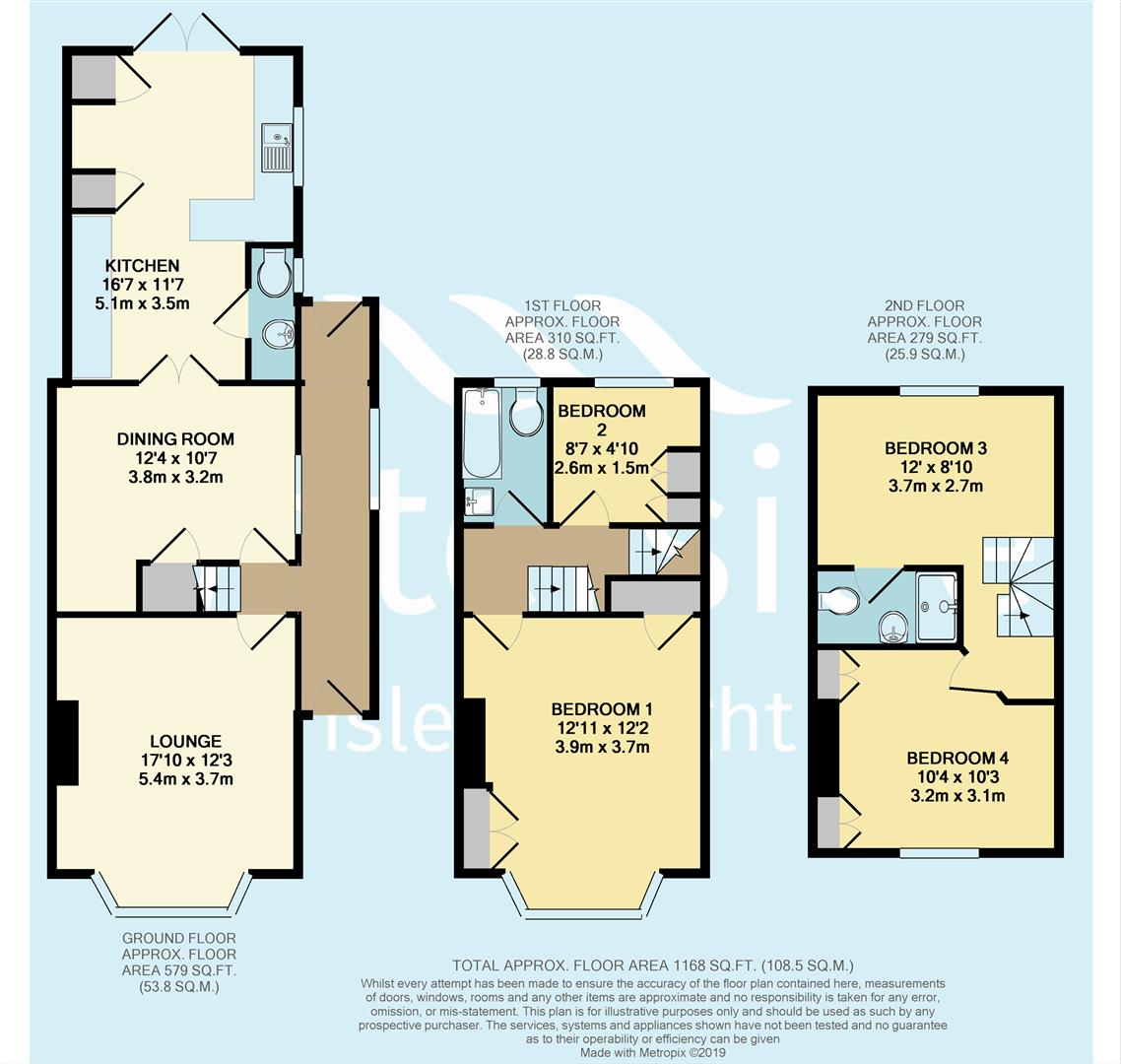 Mill Hill Road, Cowes PO31, 4 bedroom detached house for sale