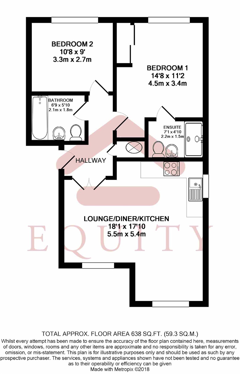 3, Rossmore Close, Enfield floorplan
